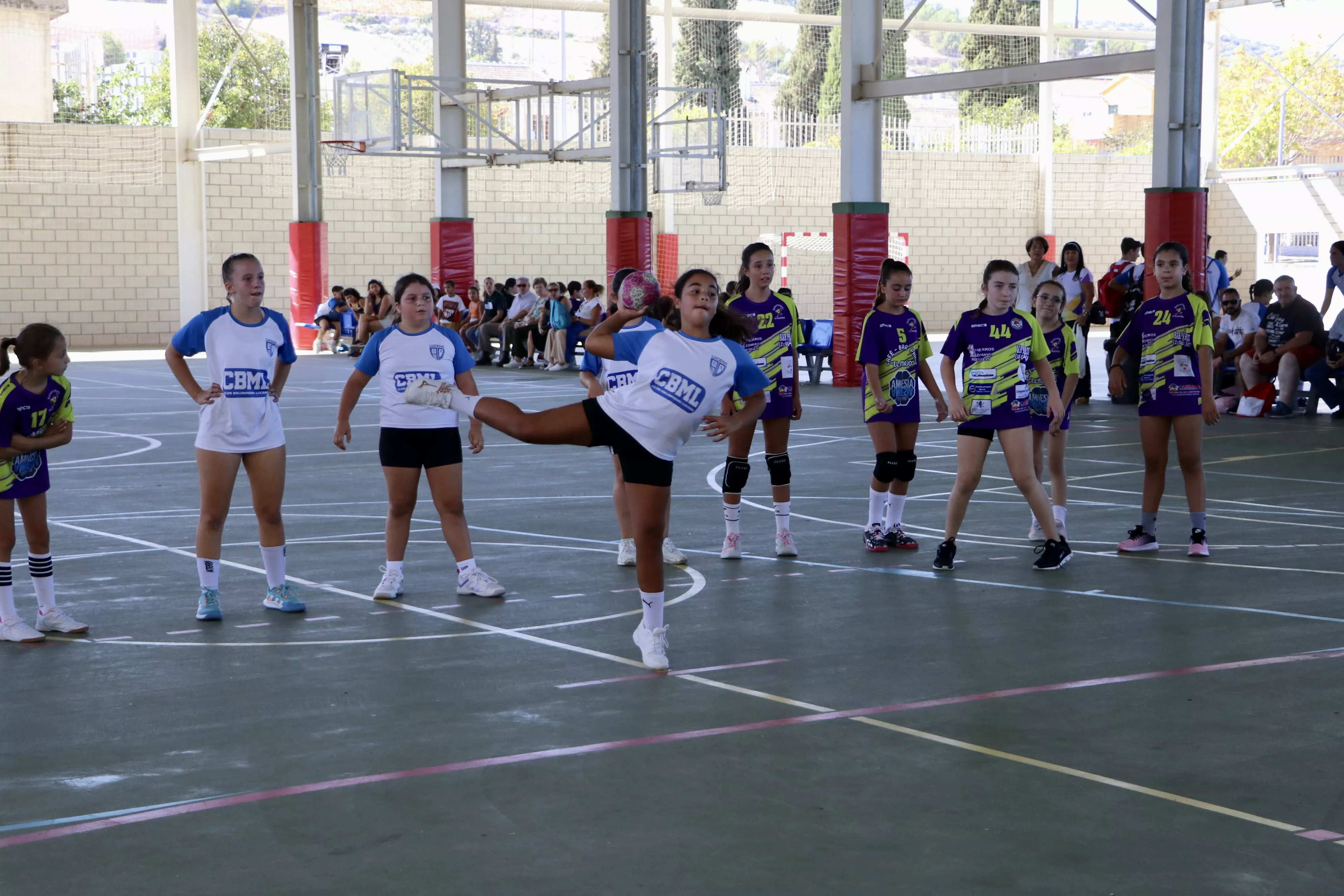 Una imagen de la pasada edición del Torneo de Balonmano Memorial Manolo Lara Cantizani