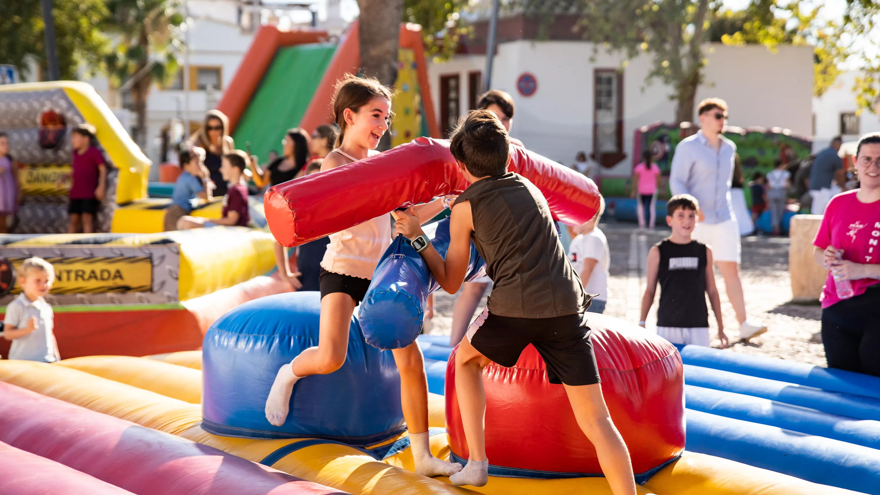 Una imagen de la fiesta de los niños del pasado año