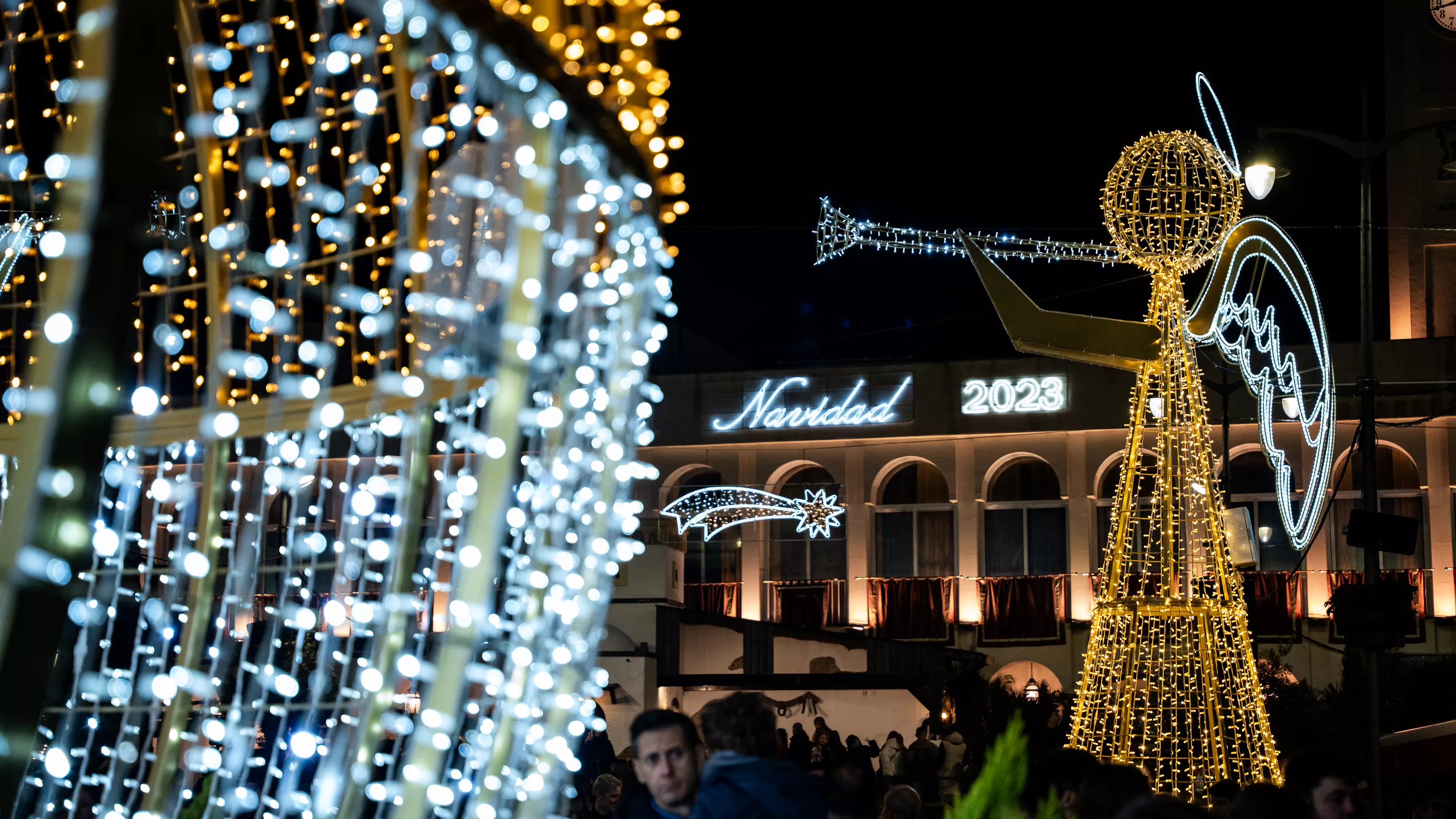 Inauguración del alumbrado navideño del pasado año