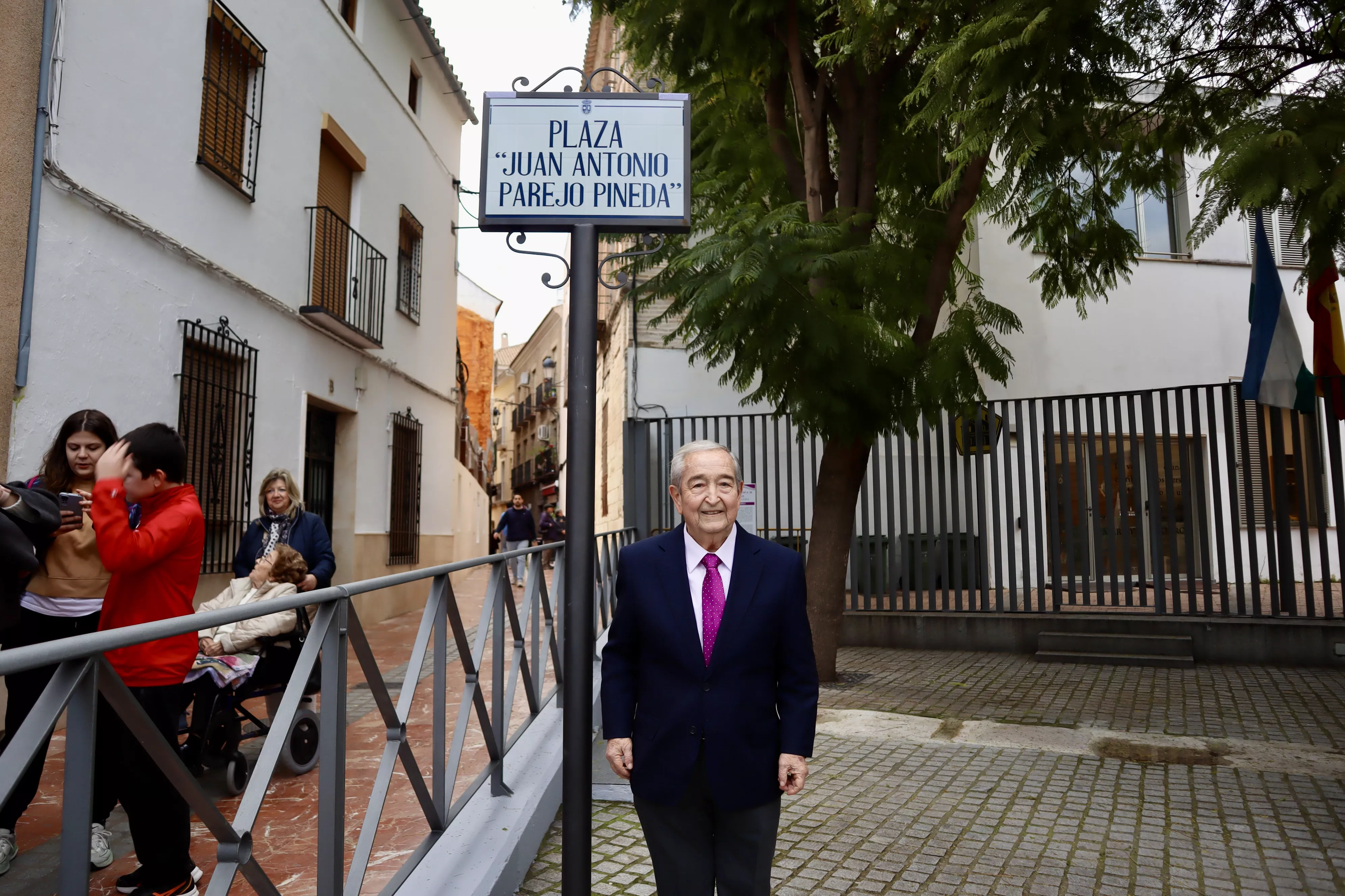 Nominación de la Plaza Juan Parejo Pineda