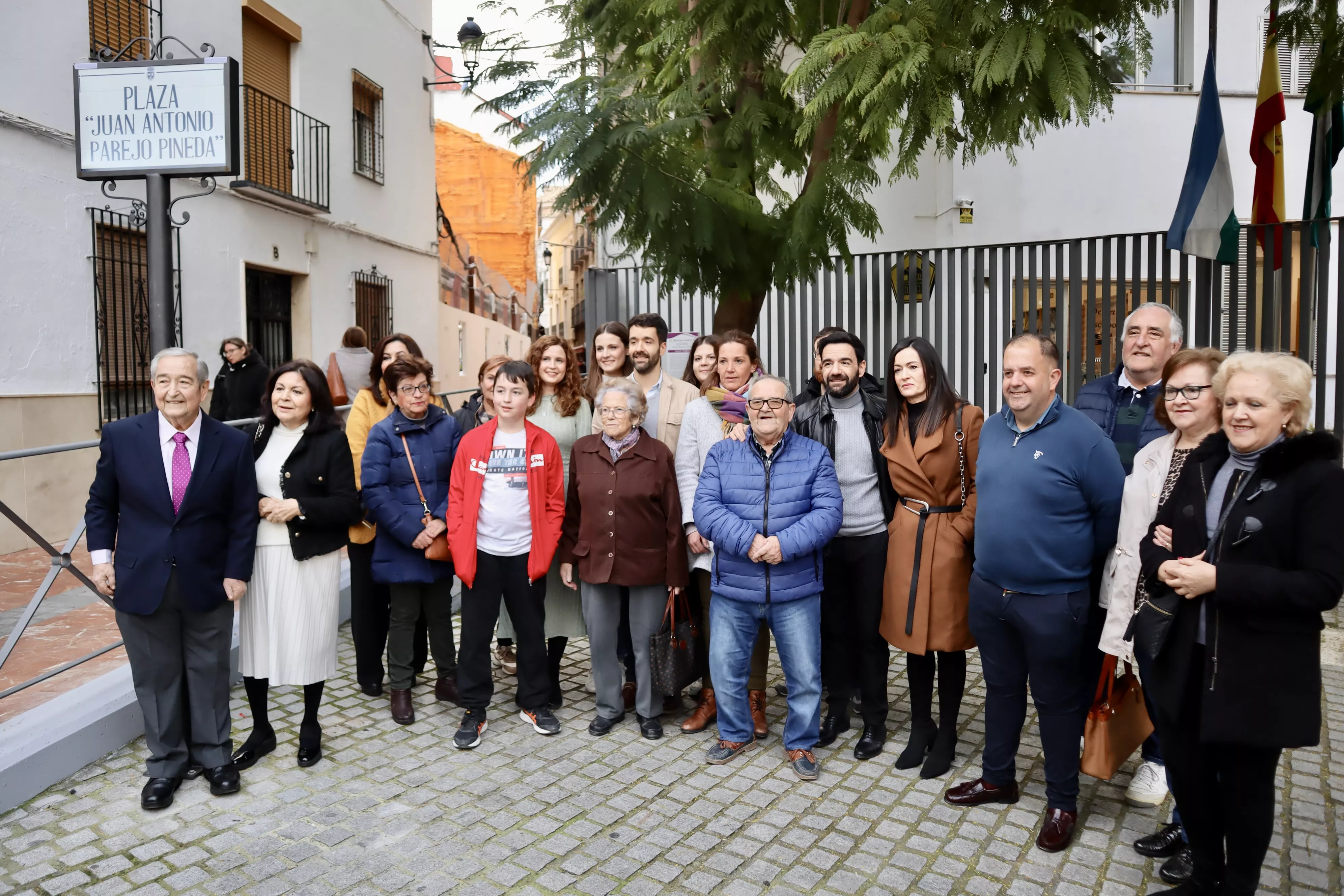 Nominación de la Plaza Juan Parejo Pineda