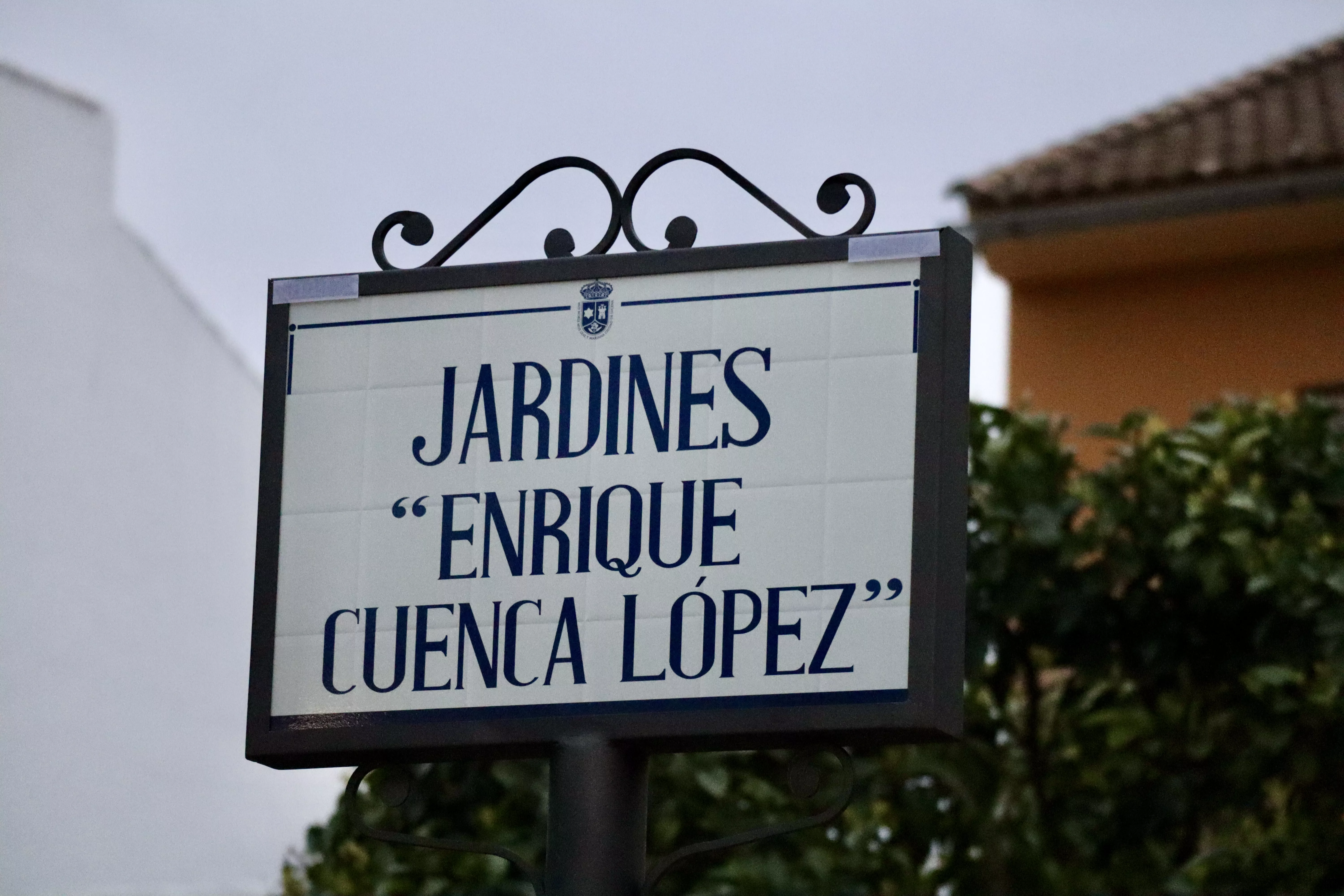 Nominación de los Jardines "Enrique Cuenca López"