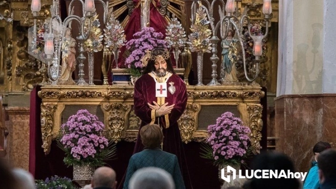 Acto de veneración a Ntro. Padre Jesús de Medinaceli. Archivo