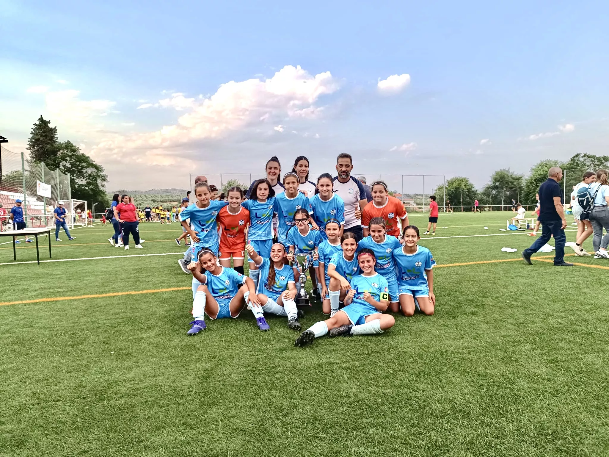 El Alevín Femenino del Ciudad de Lucena consigue la Copa Diputación 