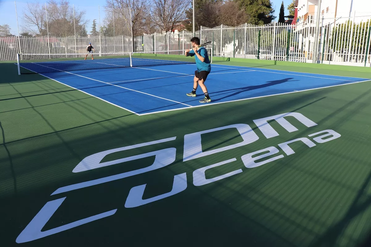 Pistas de tenis de la Ciudad Deportiva de Lucena