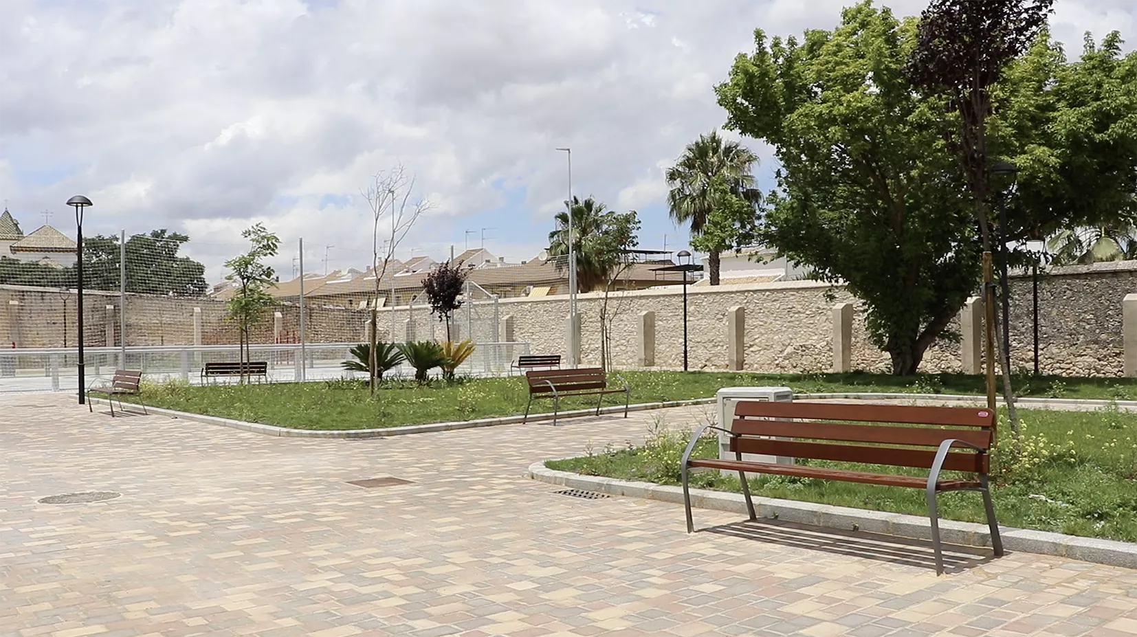 Zona verde de la Huerta del Carmen