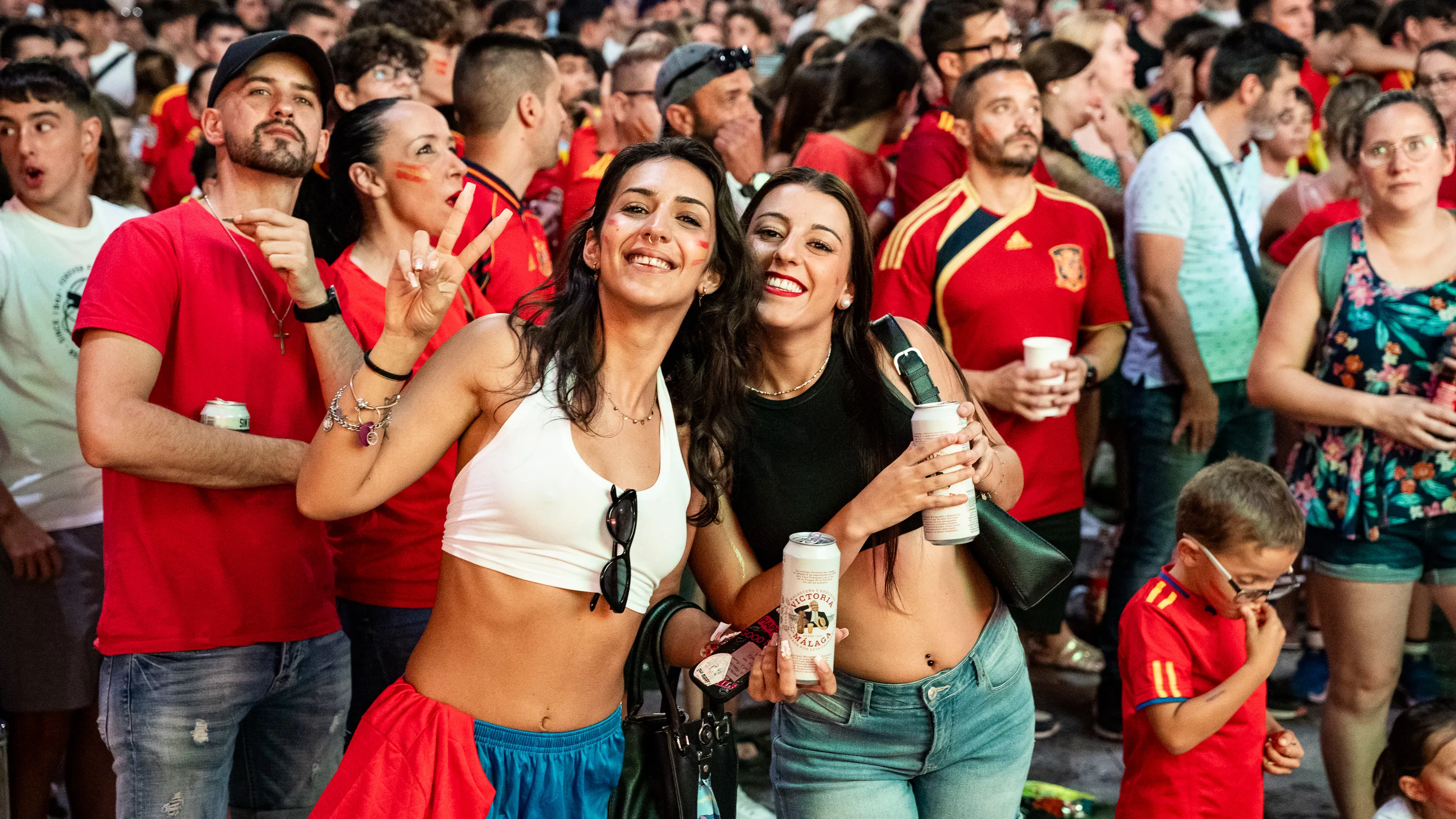 Lucena celebra el cuarta Eurocopa de Fútbol de España