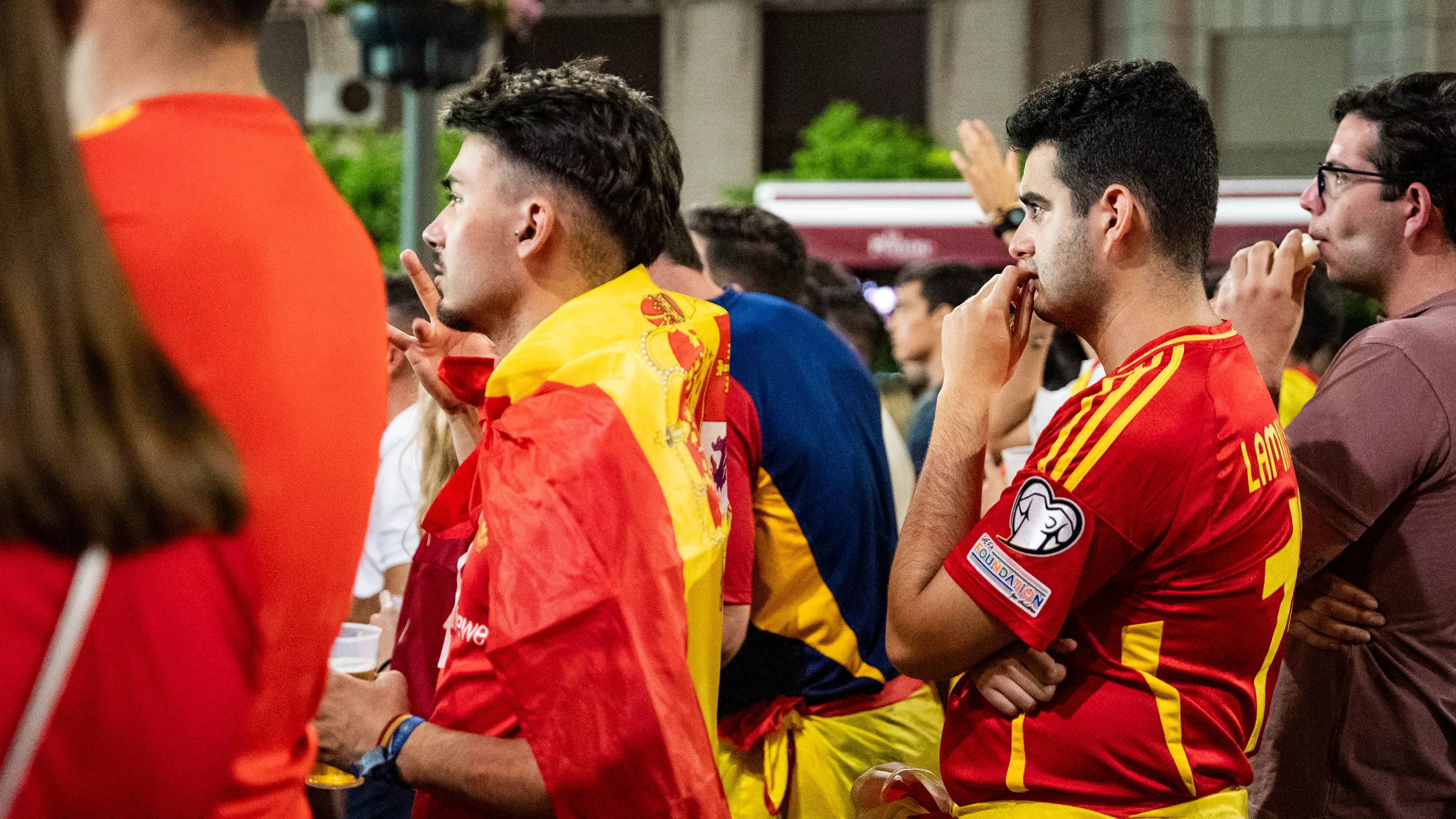 Lucena celebra el cuarta Eurocopa de Fútbol de España