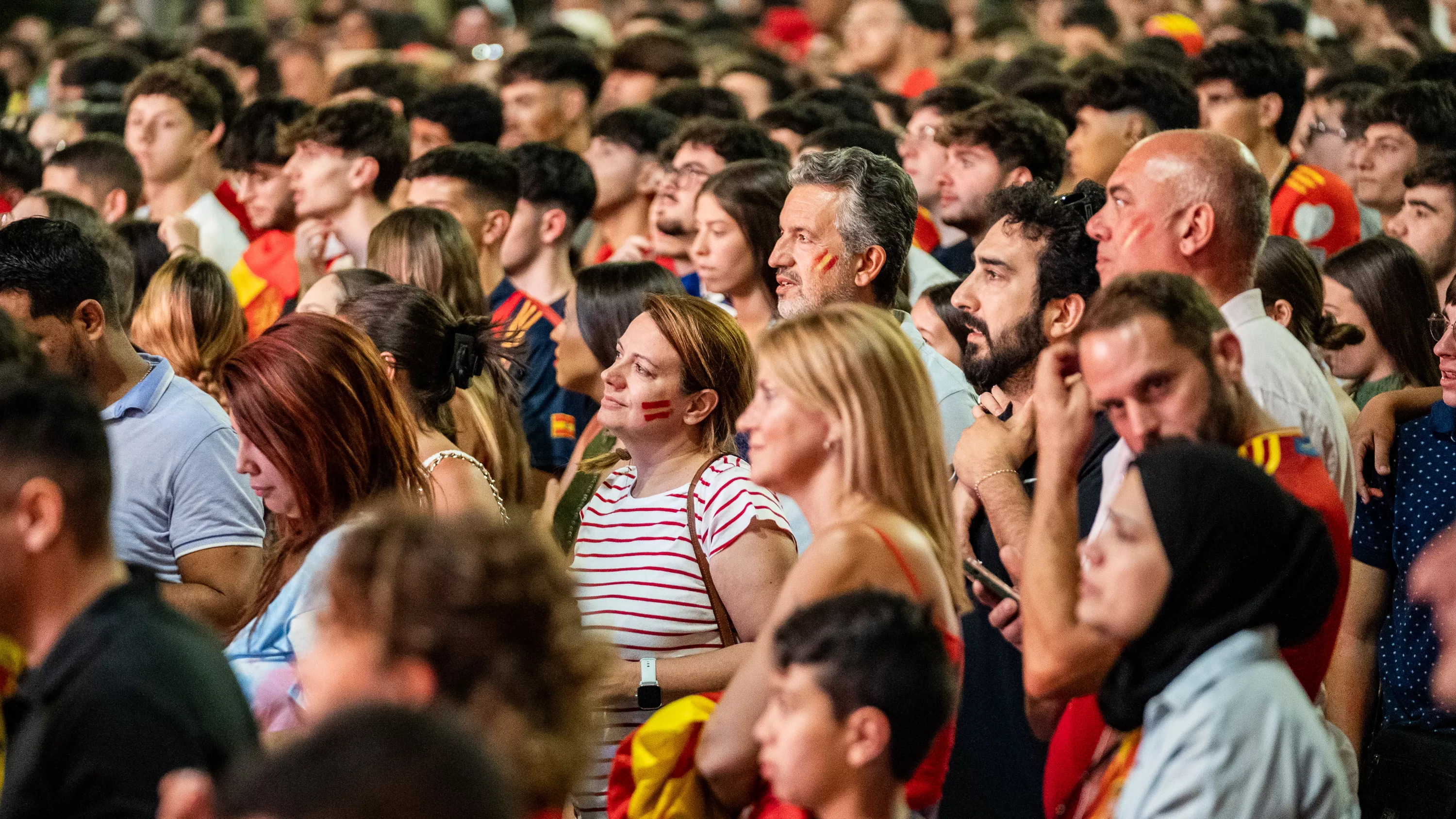 Lucena celebra el cuarta Eurocopa de Fútbol de España