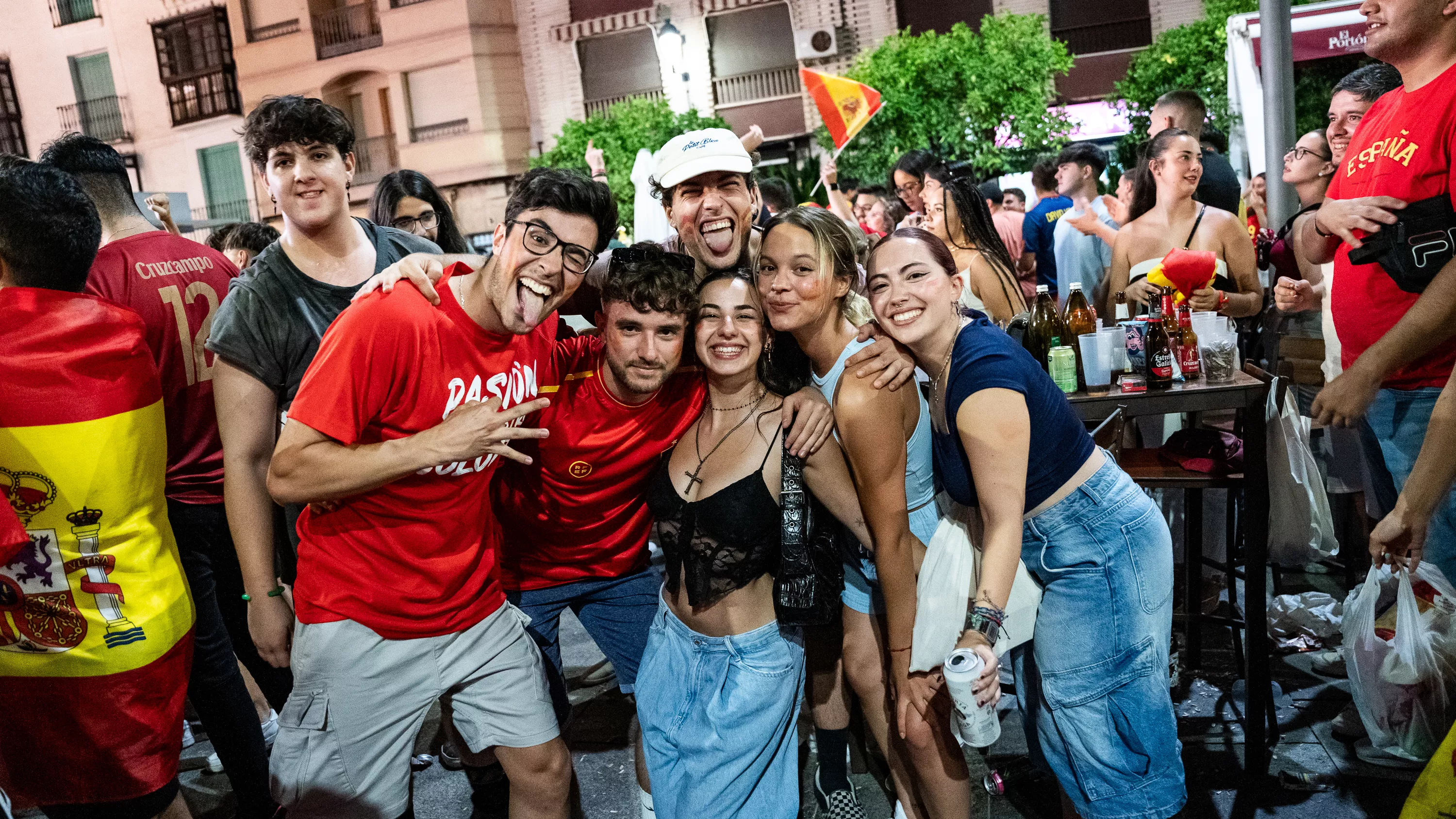 Lucena celebra el cuarta Eurocopa de Fútbol de España