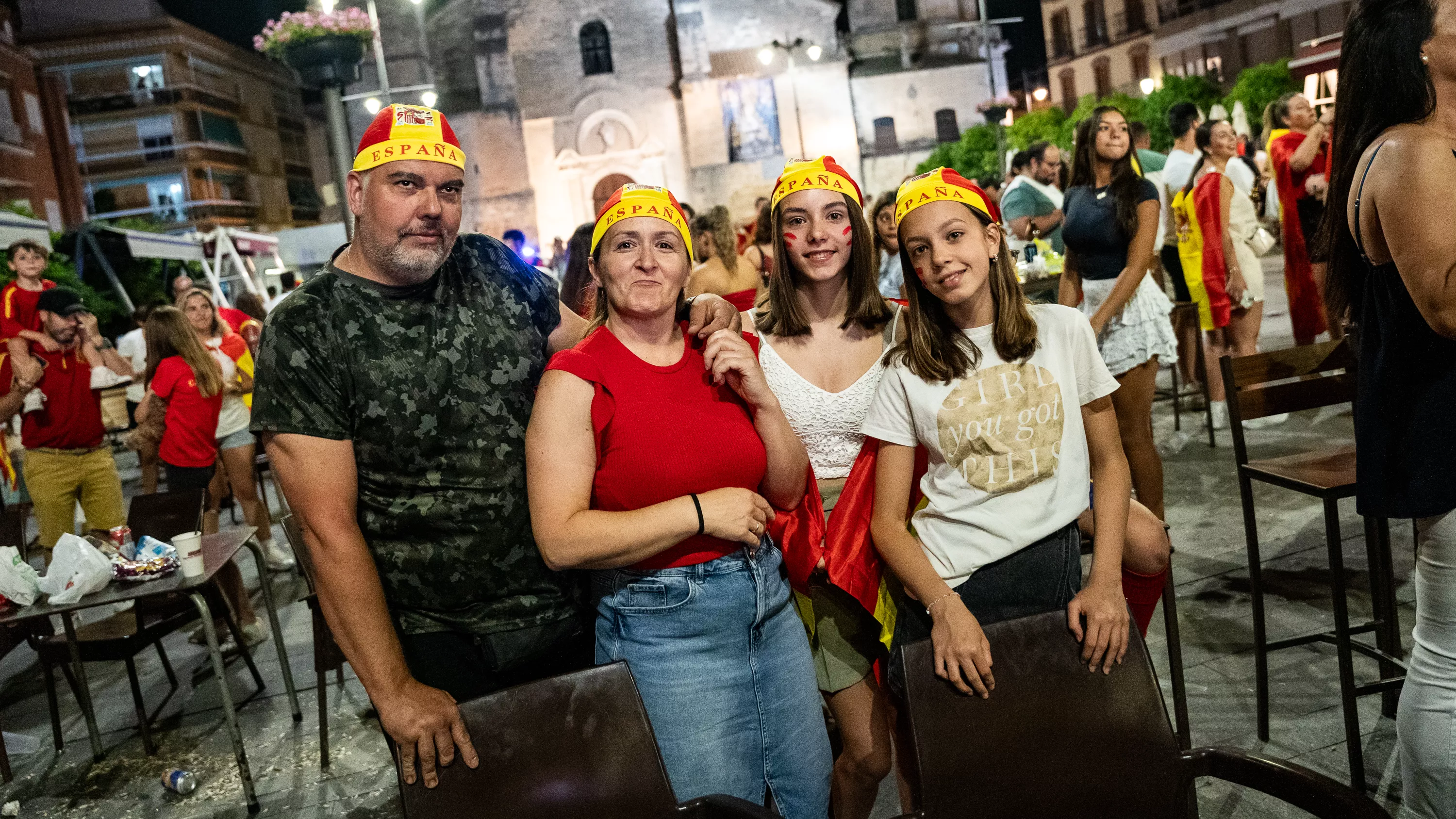 Lucena celebra el cuarta Eurocopa de Fútbol de España