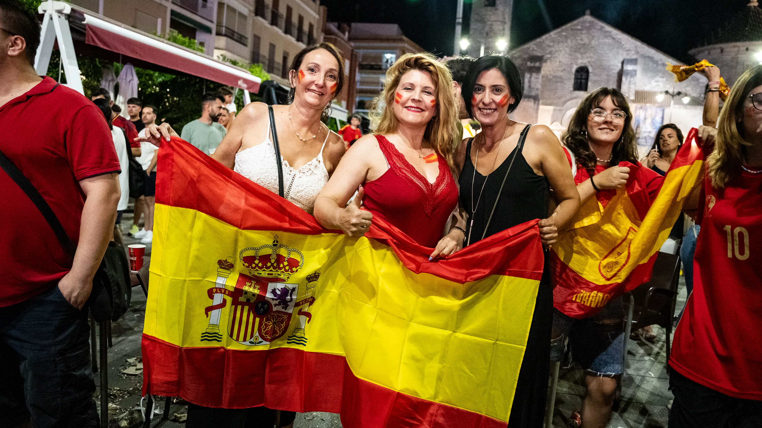 Lucena celebra el cuarta Eurocopa de Fútbol de España