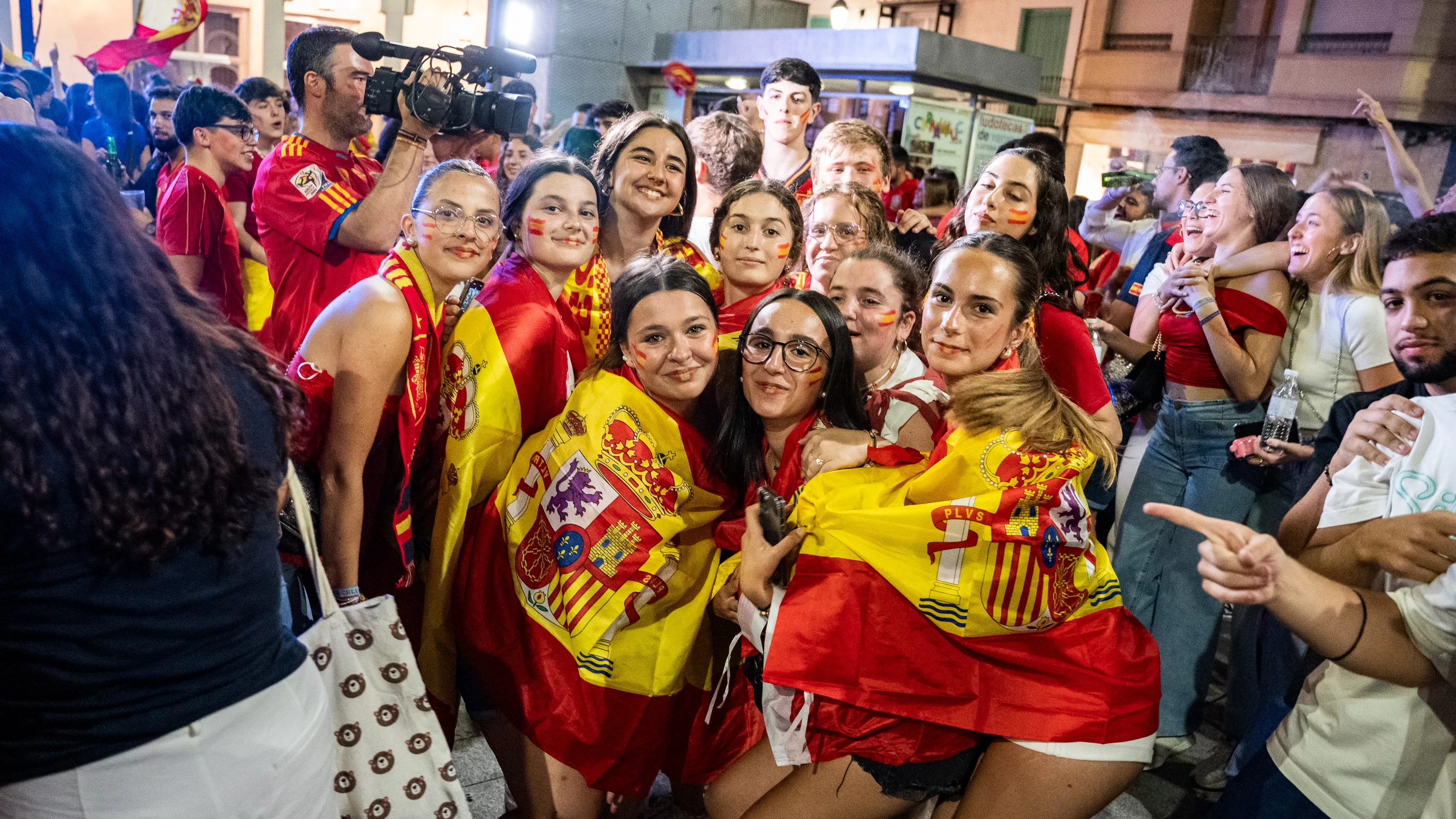 Lucena celebra el cuarta Eurocopa de Fútbol de España