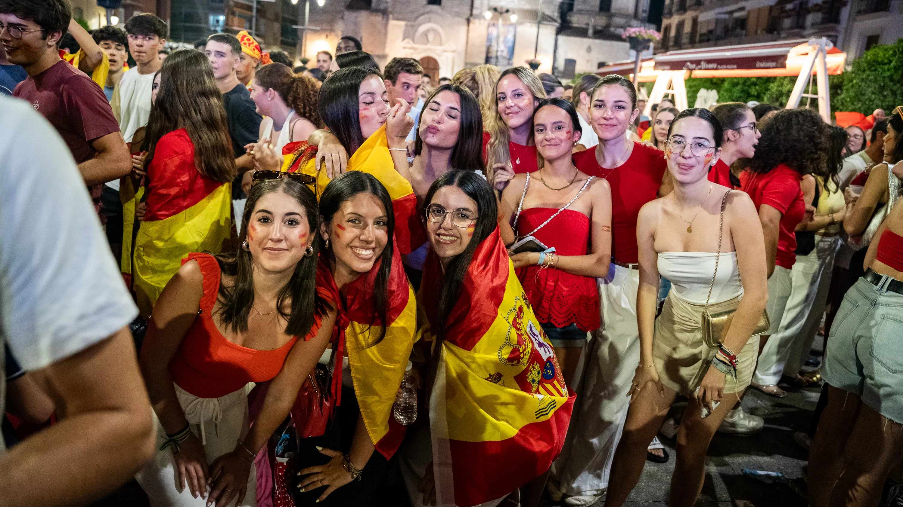 Lucena celebra el cuarta Eurocopa de Fútbol de España