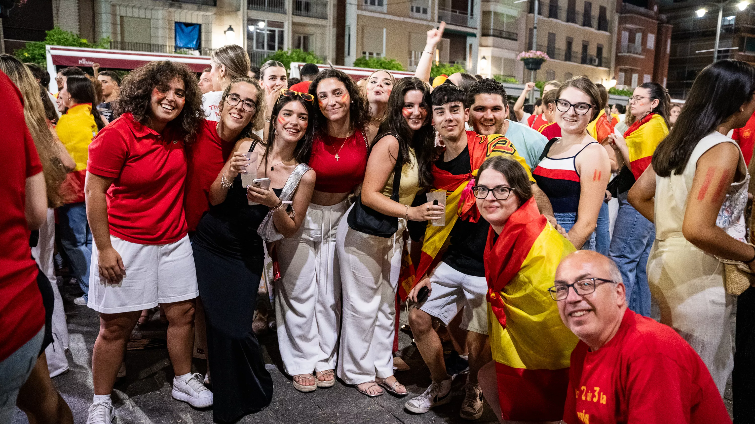 Lucena celebra el cuarta Eurocopa de Fútbol de España