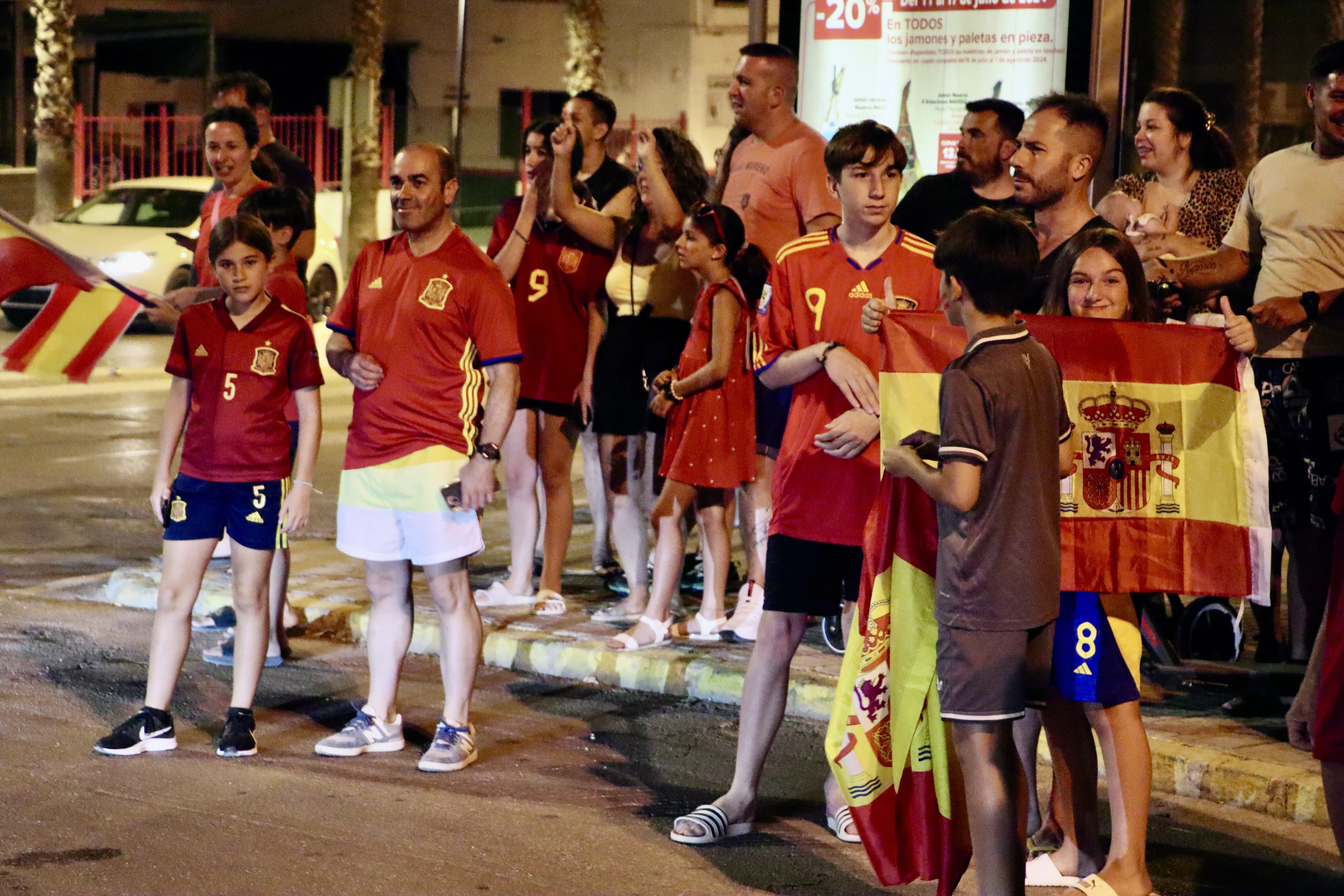 Lucena celebra el cuarta Eurocopa de Fútbol de España, también en el Recinto Ferial