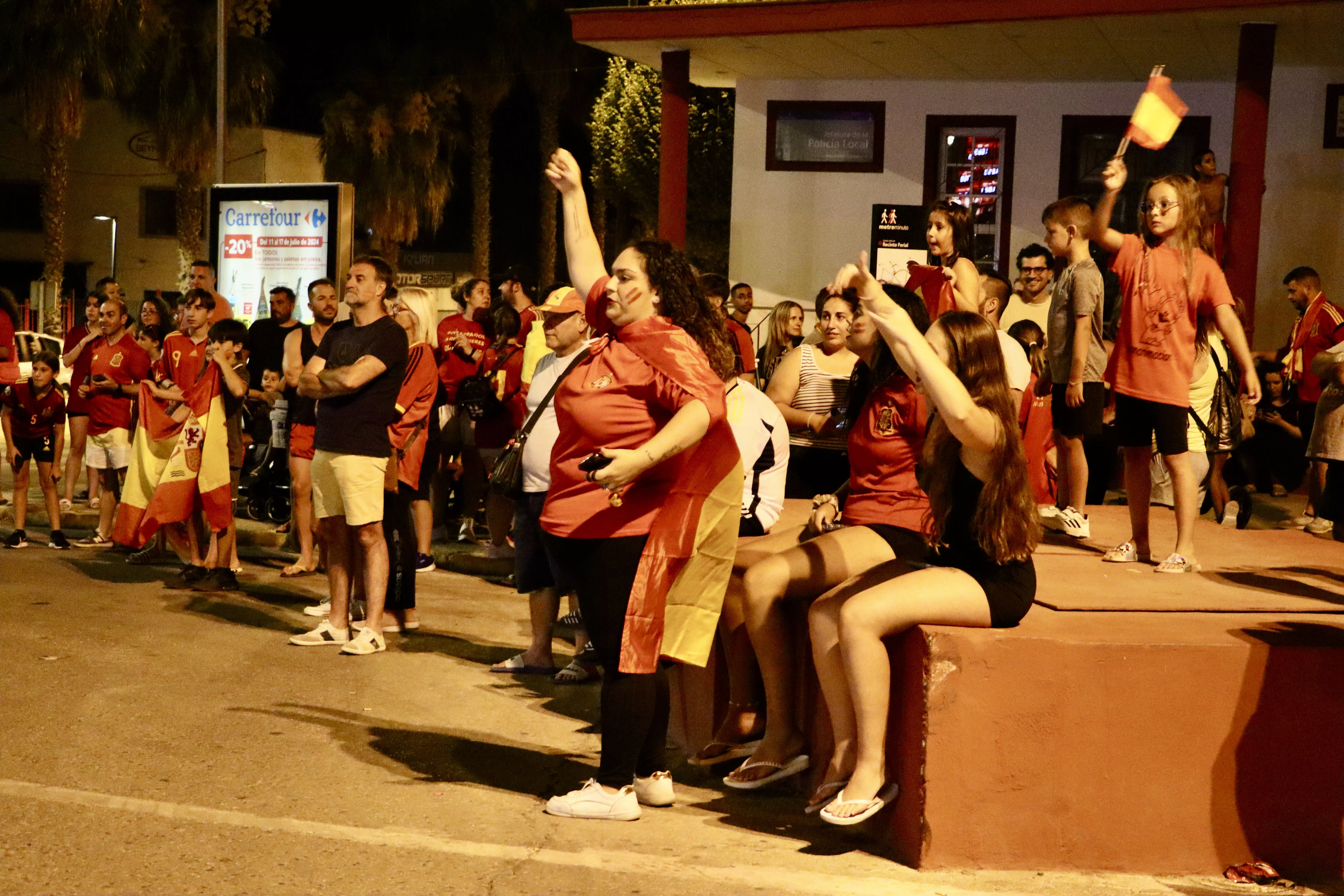 Lucena celebra el cuarta Eurocopa de Fútbol de España, también en el Recinto Ferial