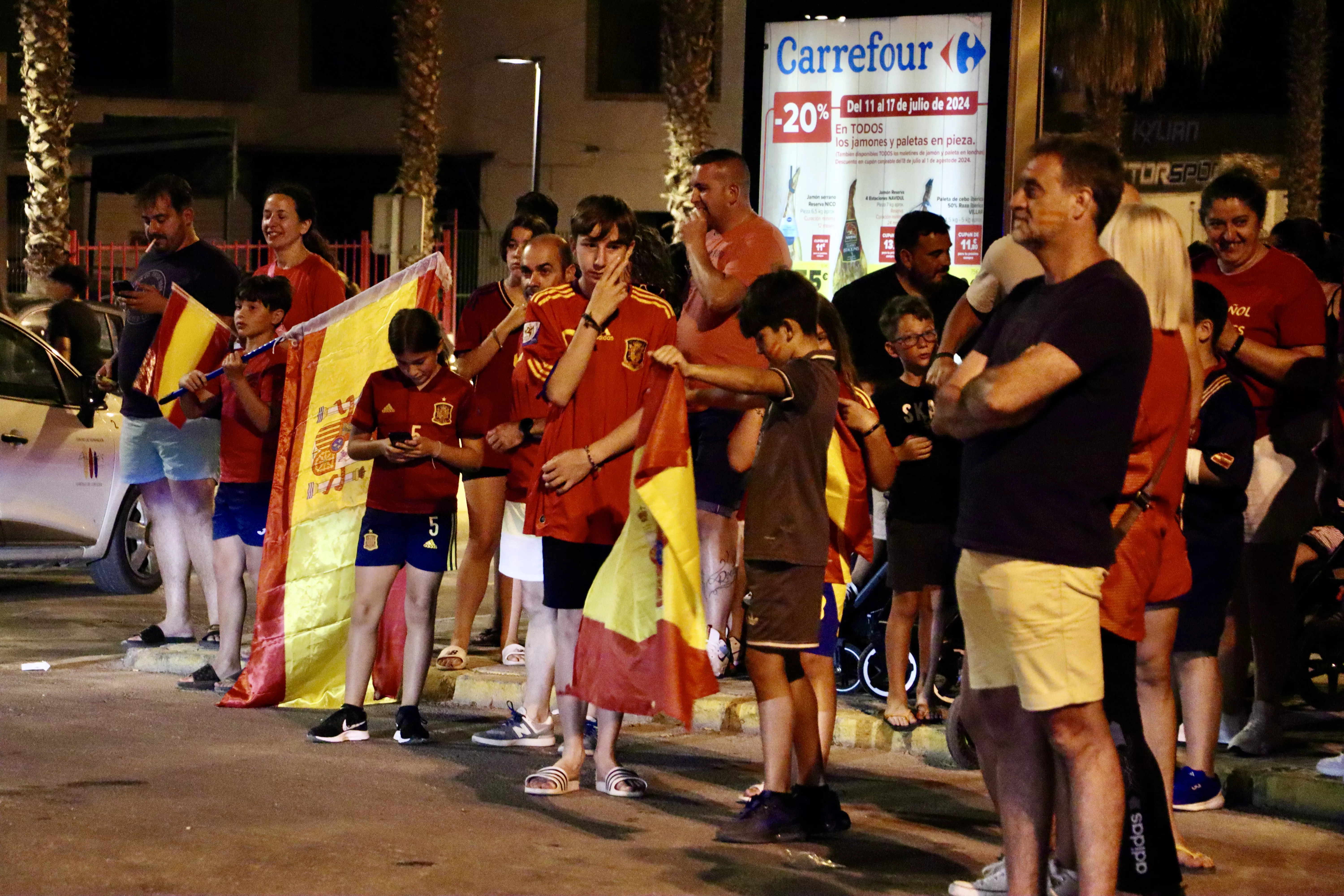 Lucena celebra el cuarta Eurocopa de Fútbol de España, también en el Recinto Ferial