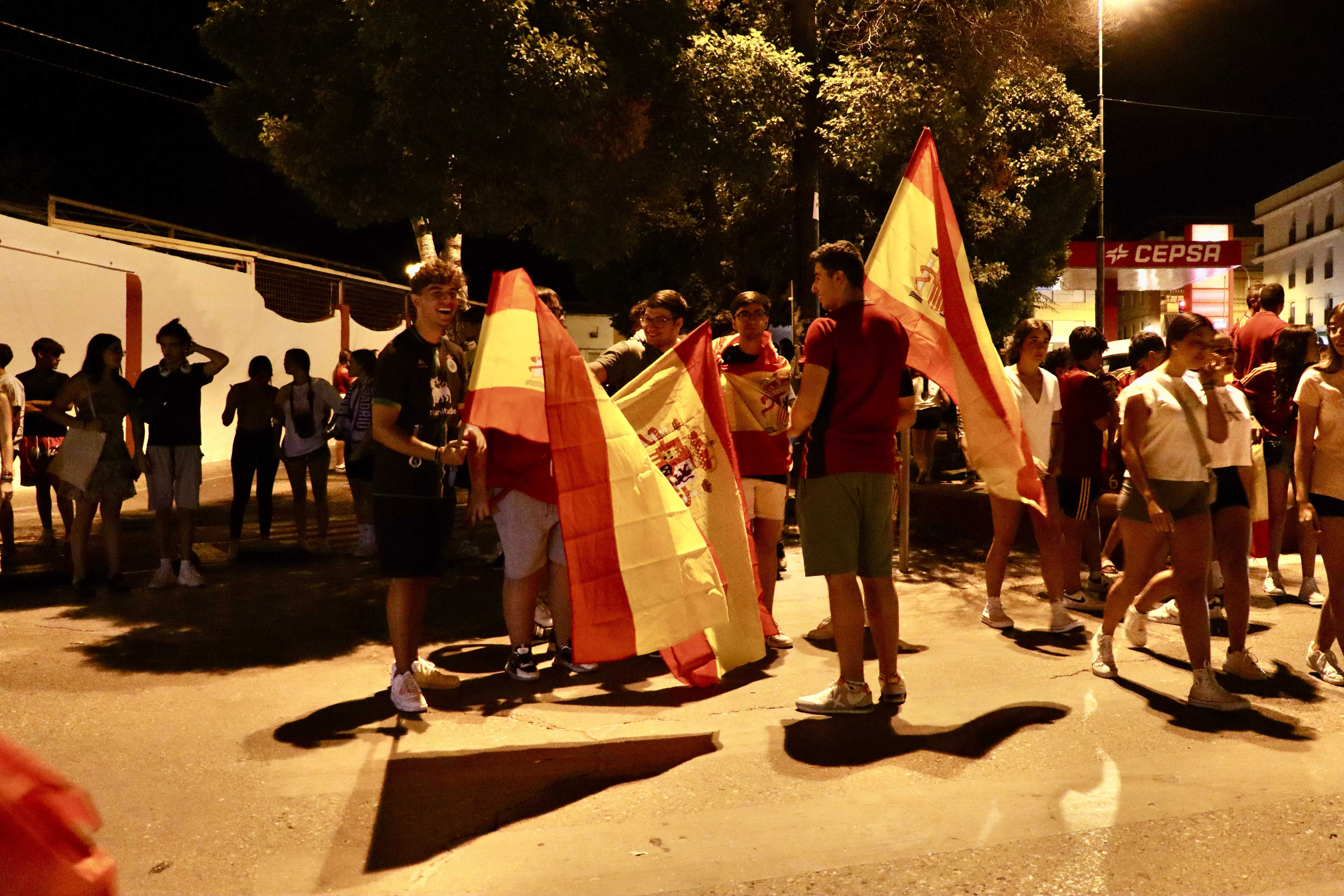 Lucena celebra el cuarta Eurocopa de Fútbol de España, también en el Recinto Ferial