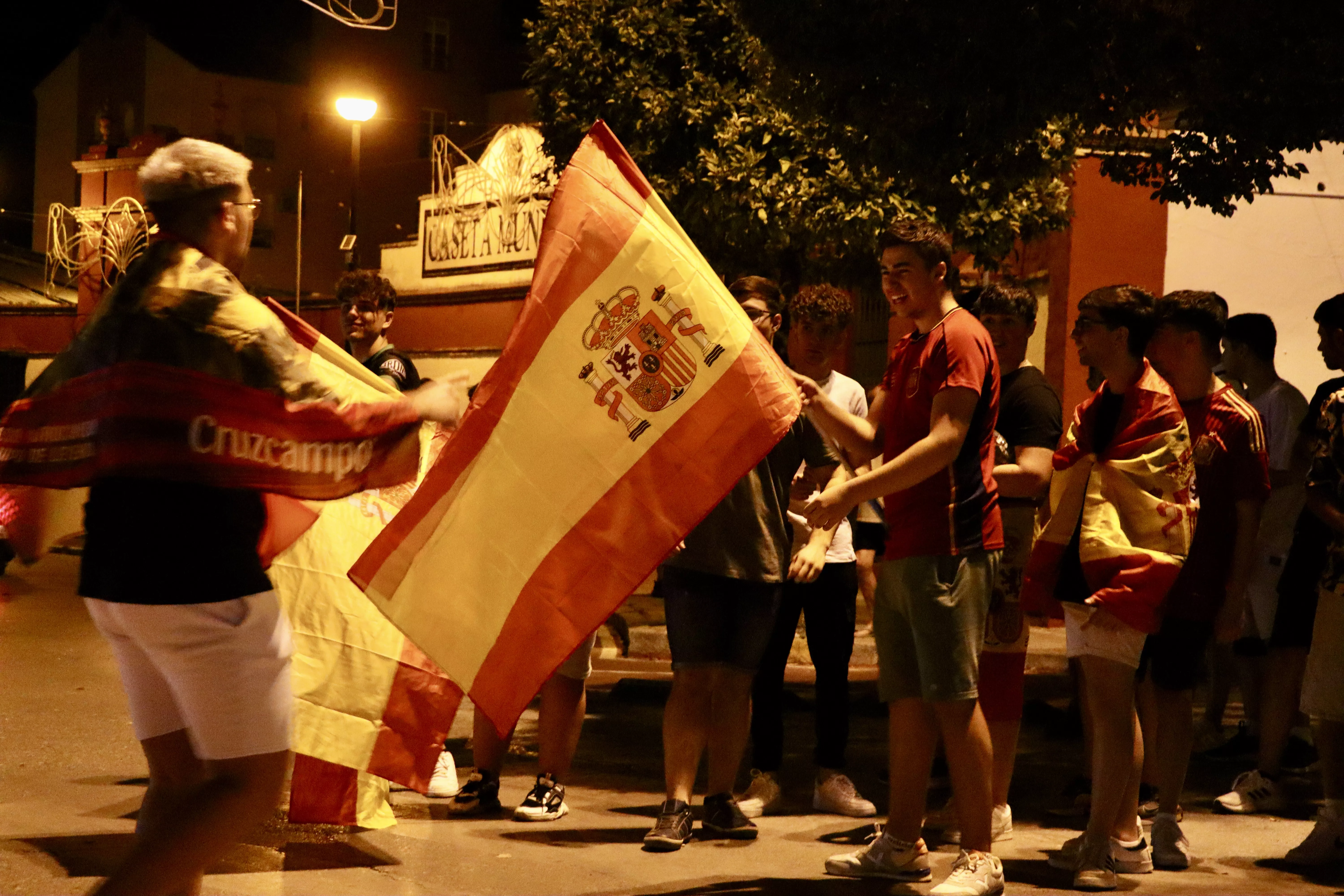 Lucena celebra el cuarta Eurocopa de Fútbol de España, también en el Recinto Ferial