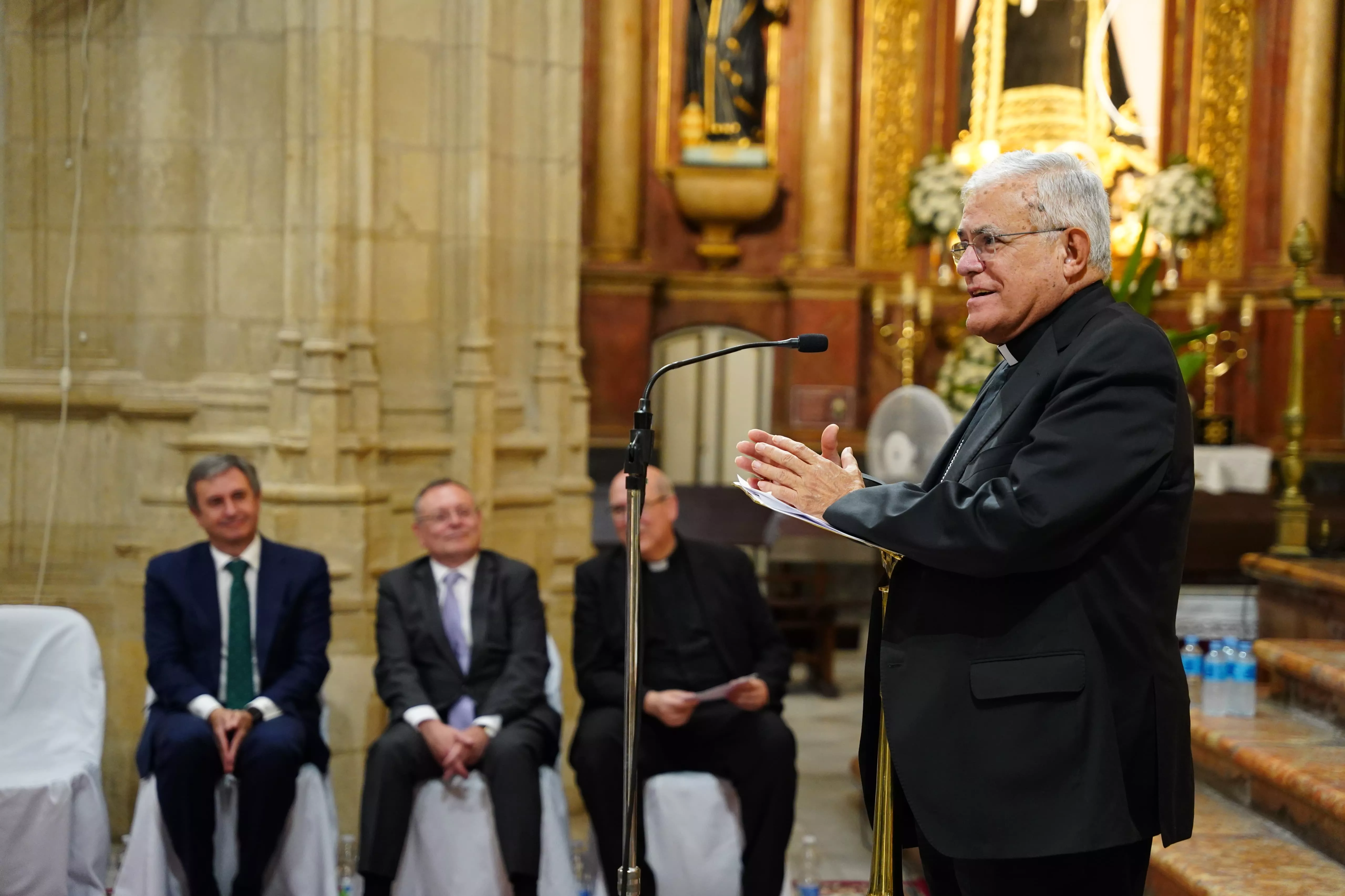 Inauguración nueva iluminación interior de San Mateo