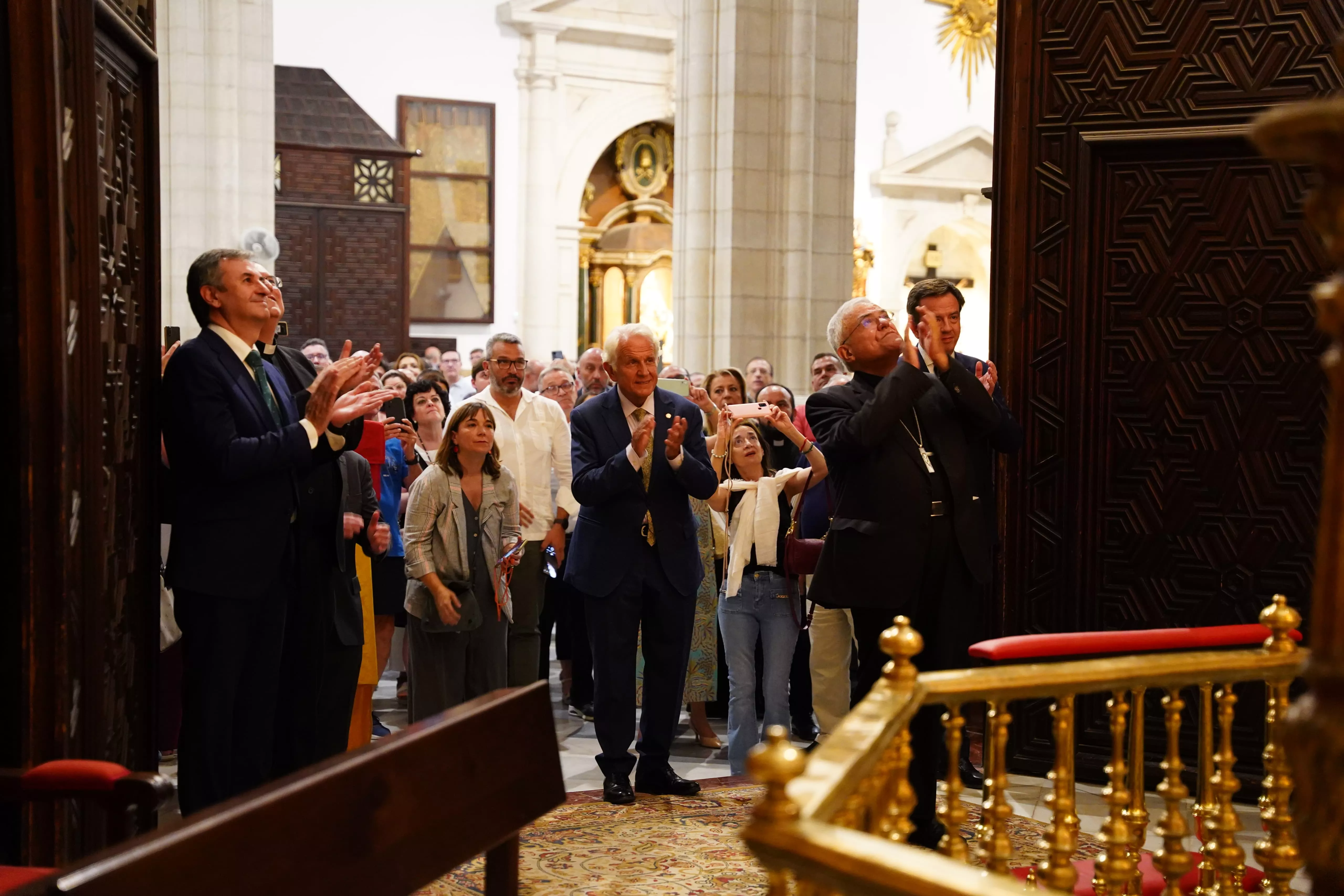 Inauguración nueva iluminación interior de San Mateo