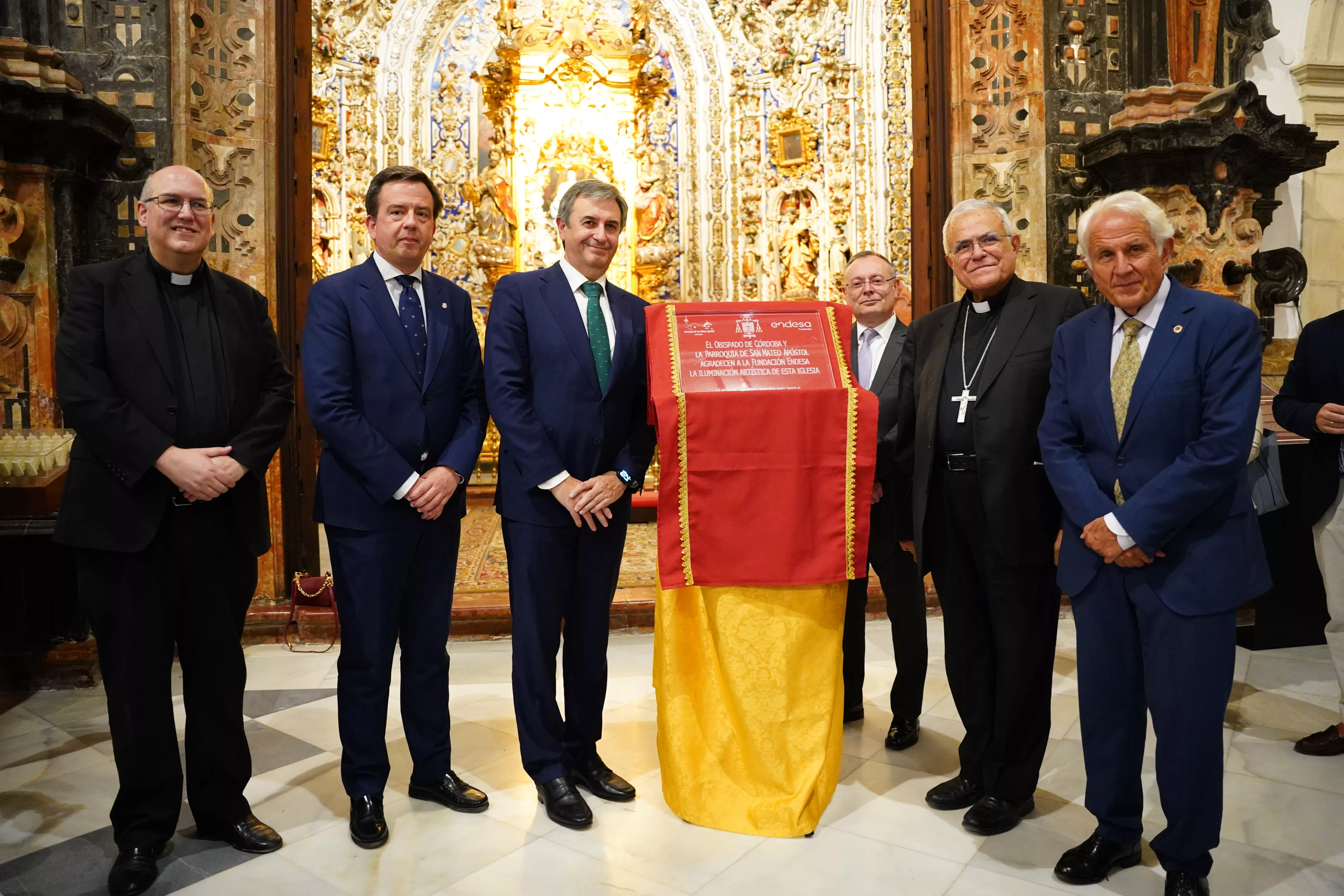 Inauguración nueva iluminación interior de San Mateo