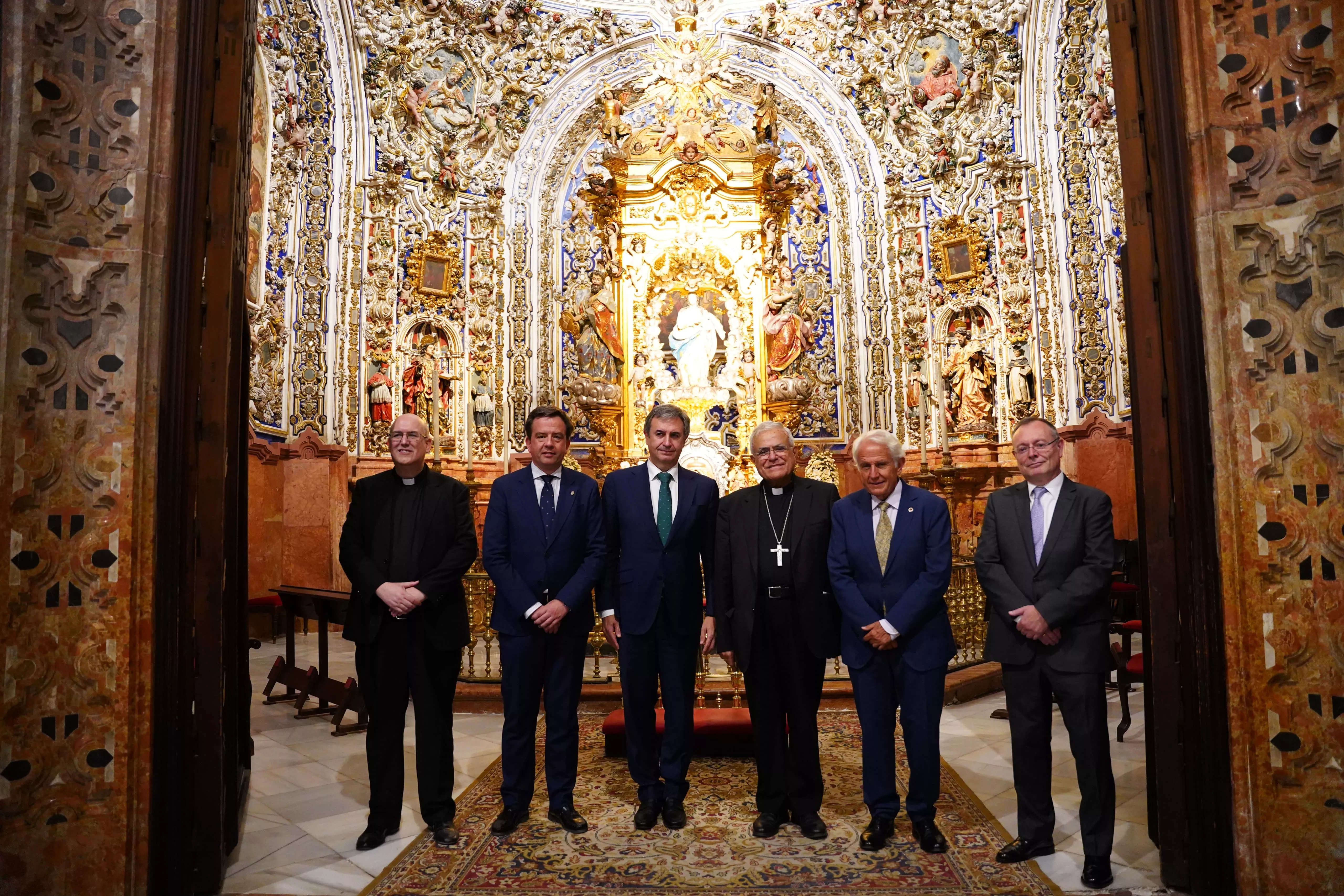 Inauguración nueva iluminación interior de San Mateo