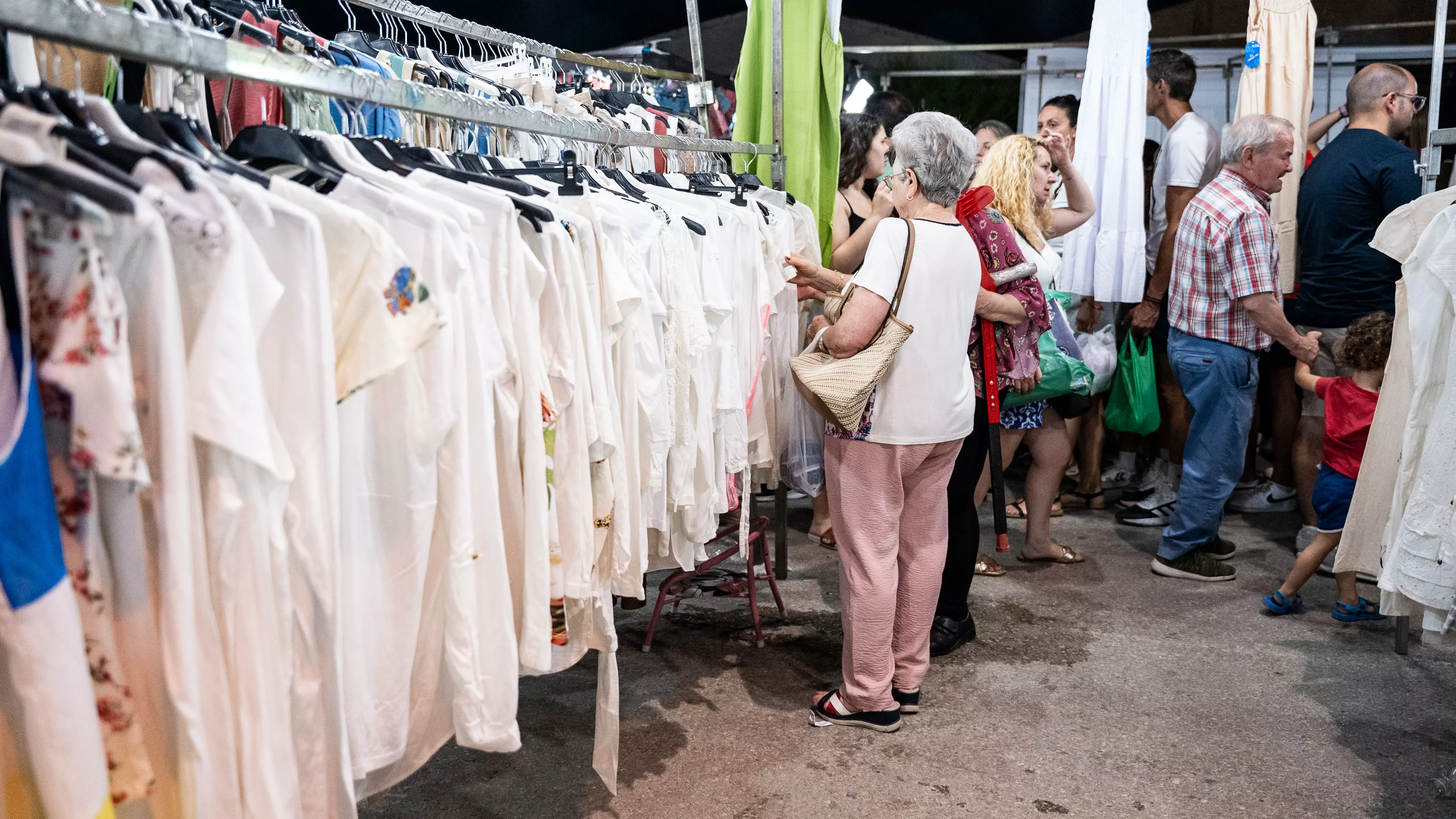 Mercadillo nocturno de Lucena