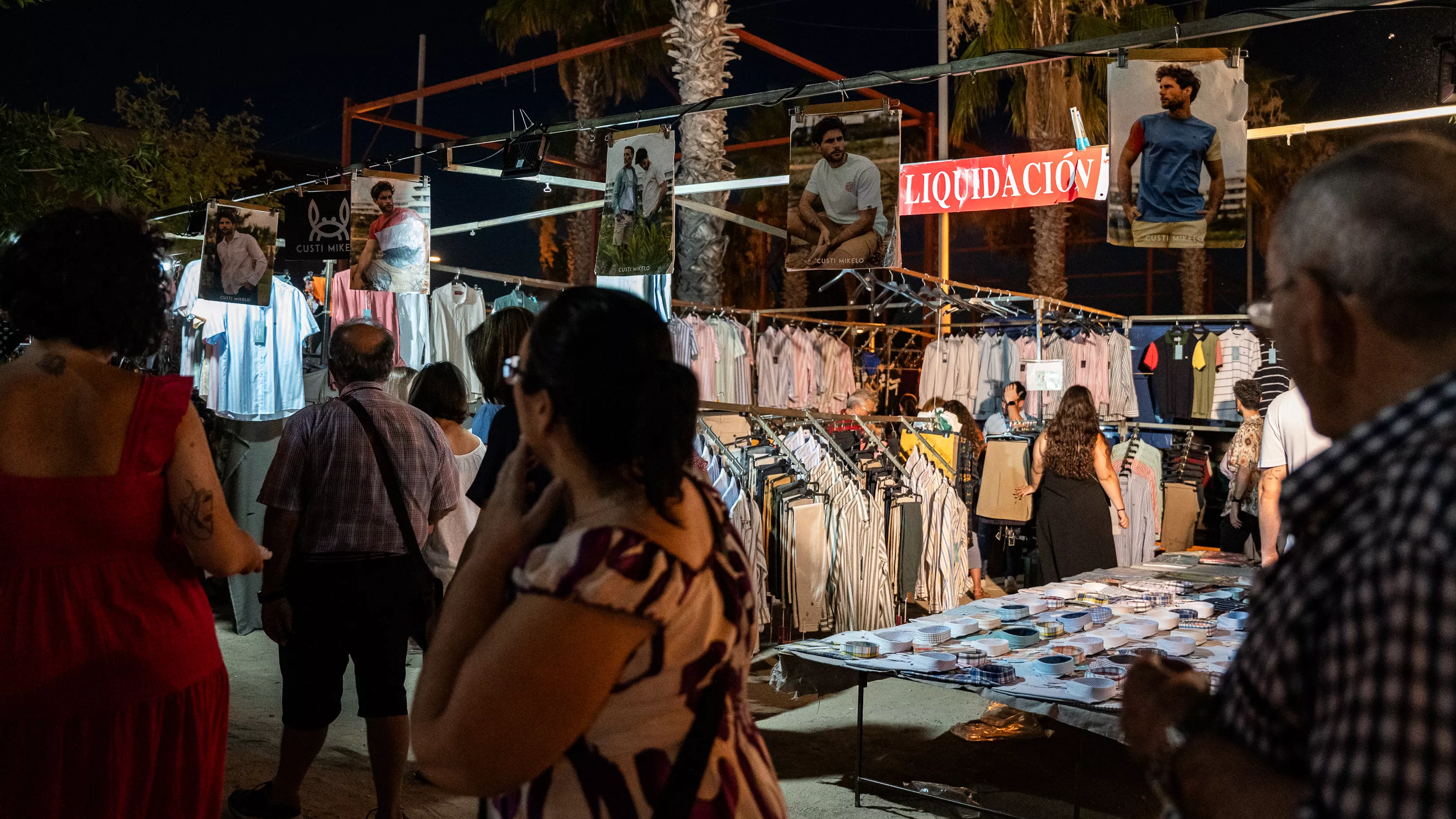 Mercadillo nocturno de Lucena