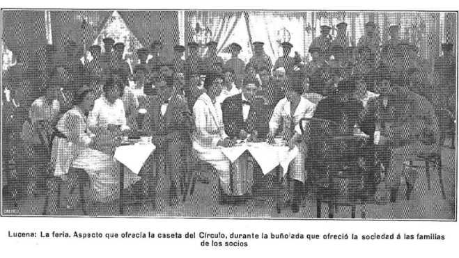 1914 Buñolada en la Feria del Valle