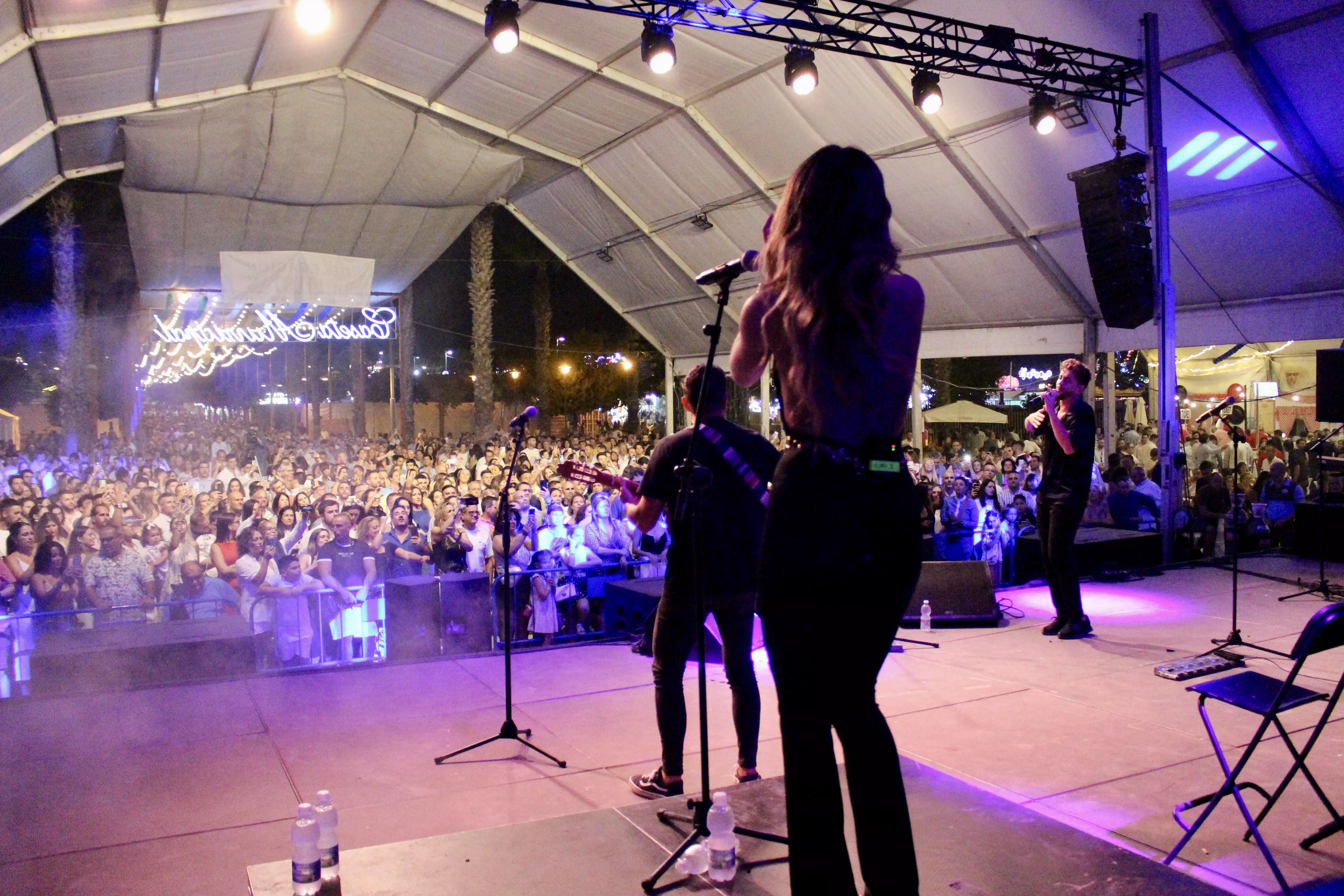 Concierto de Juanlu Montoya en la Feria del Valle de Lucena