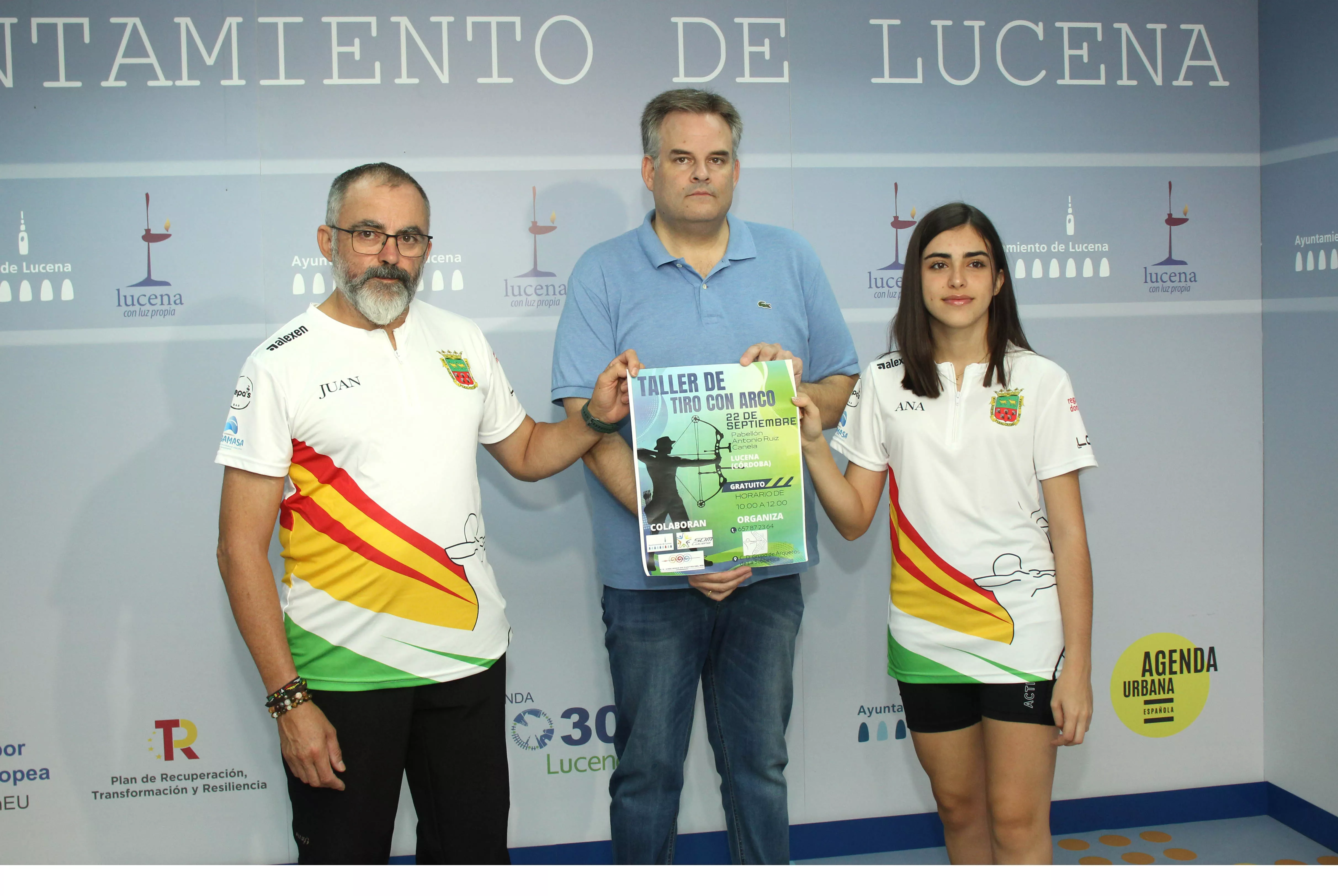 Presentación del taller de arco que se celebrará el próximo domingo en Lucena