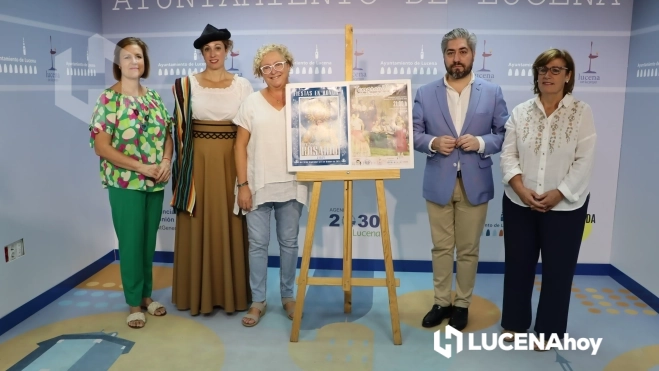 Presentación de la obra, esta mañana en el Ayuntamiento de Lucena