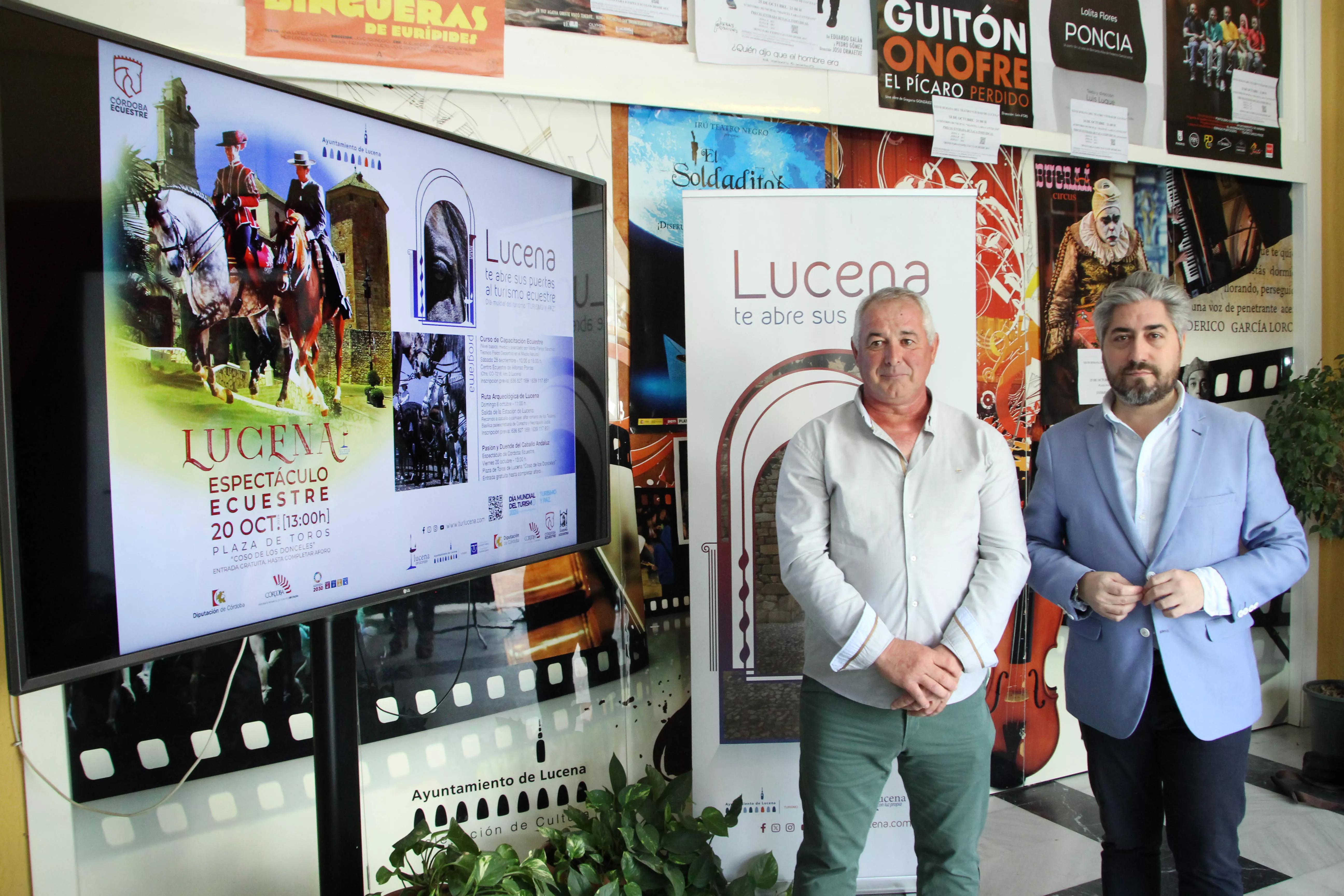 Presentación del Día Mundial del Turismo en Lucena