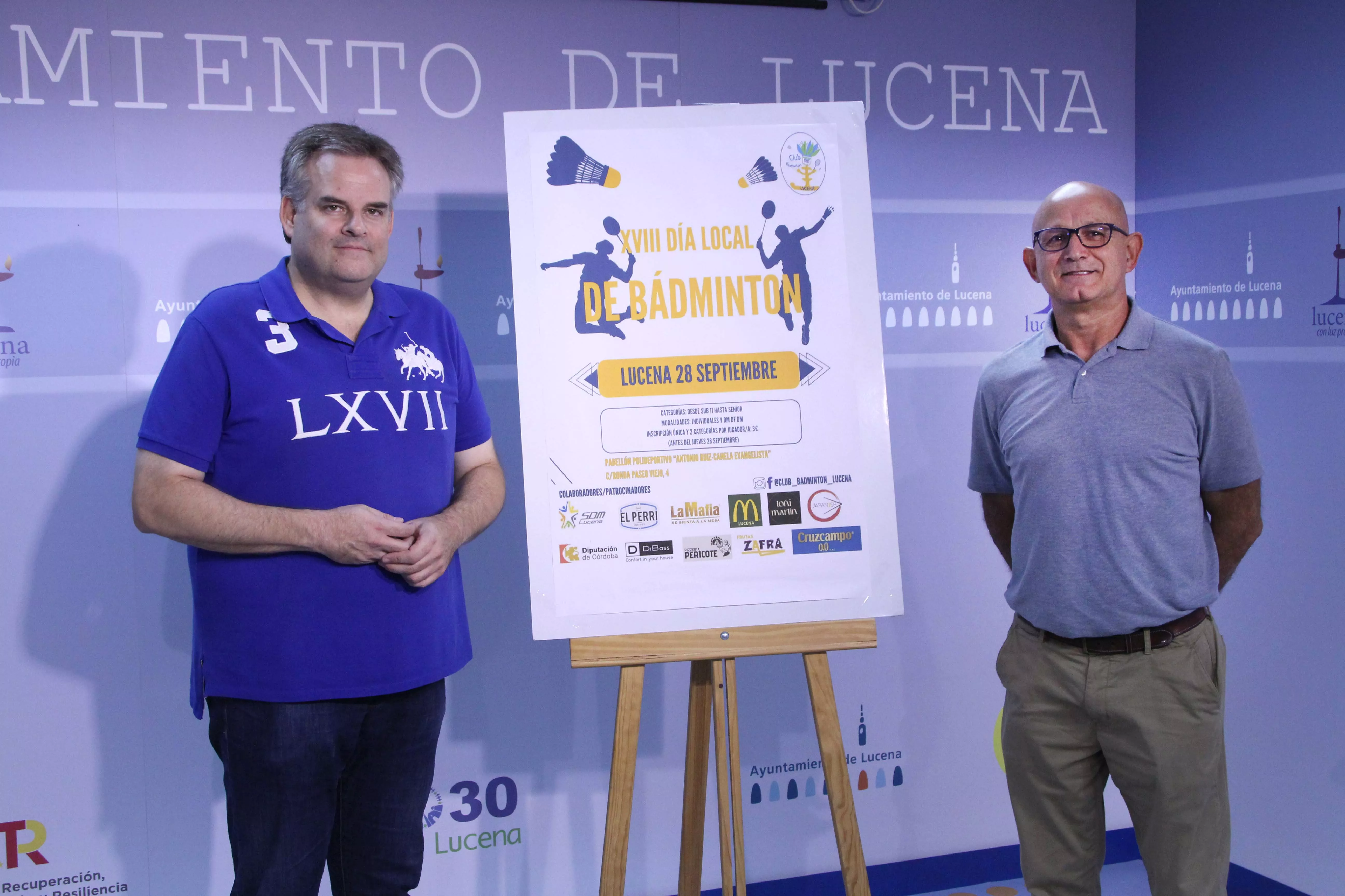 Presentación del Día Local del Bádminton que se celebra este sábado