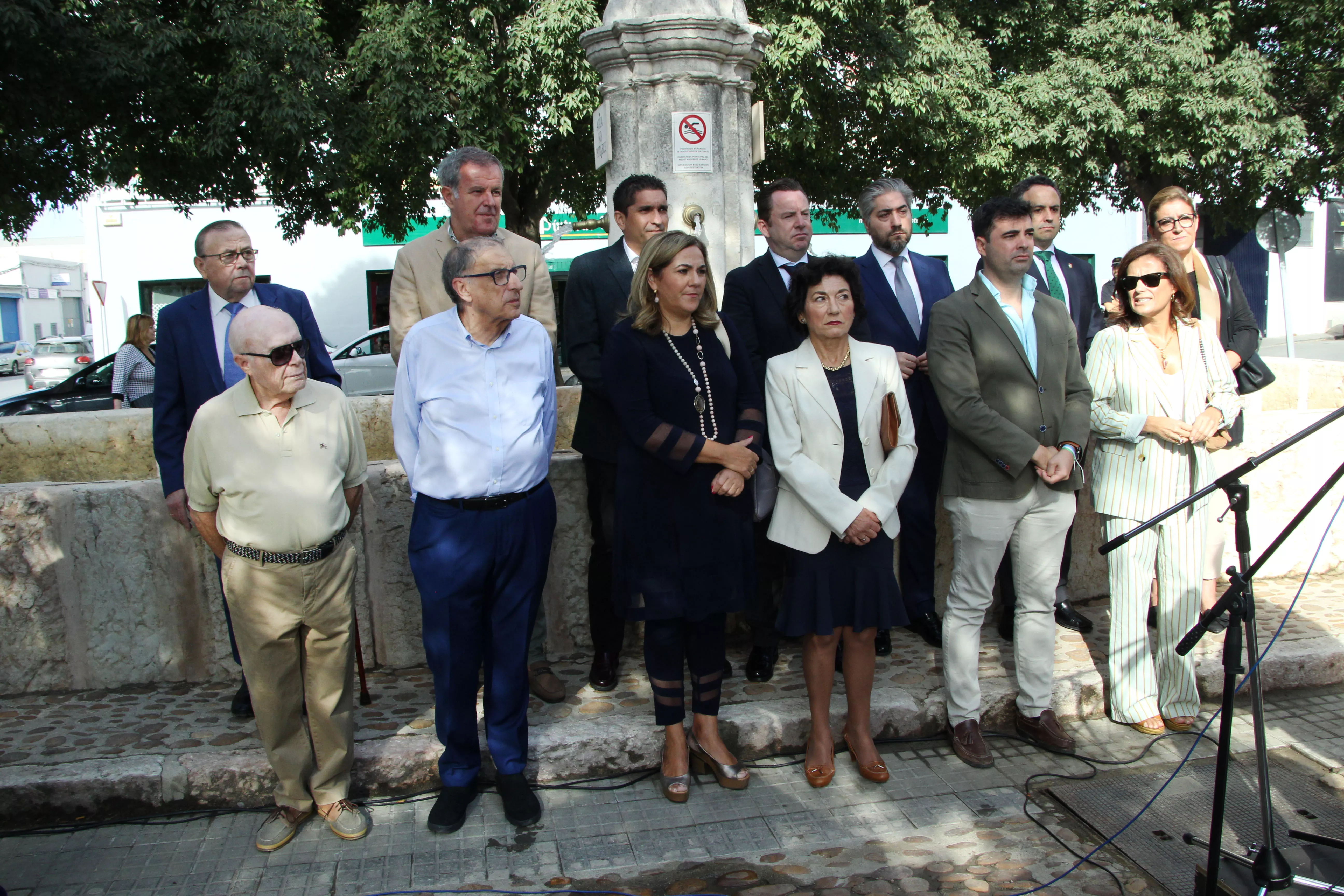 Acto de nominación de la Avenida de la Policía Nacional