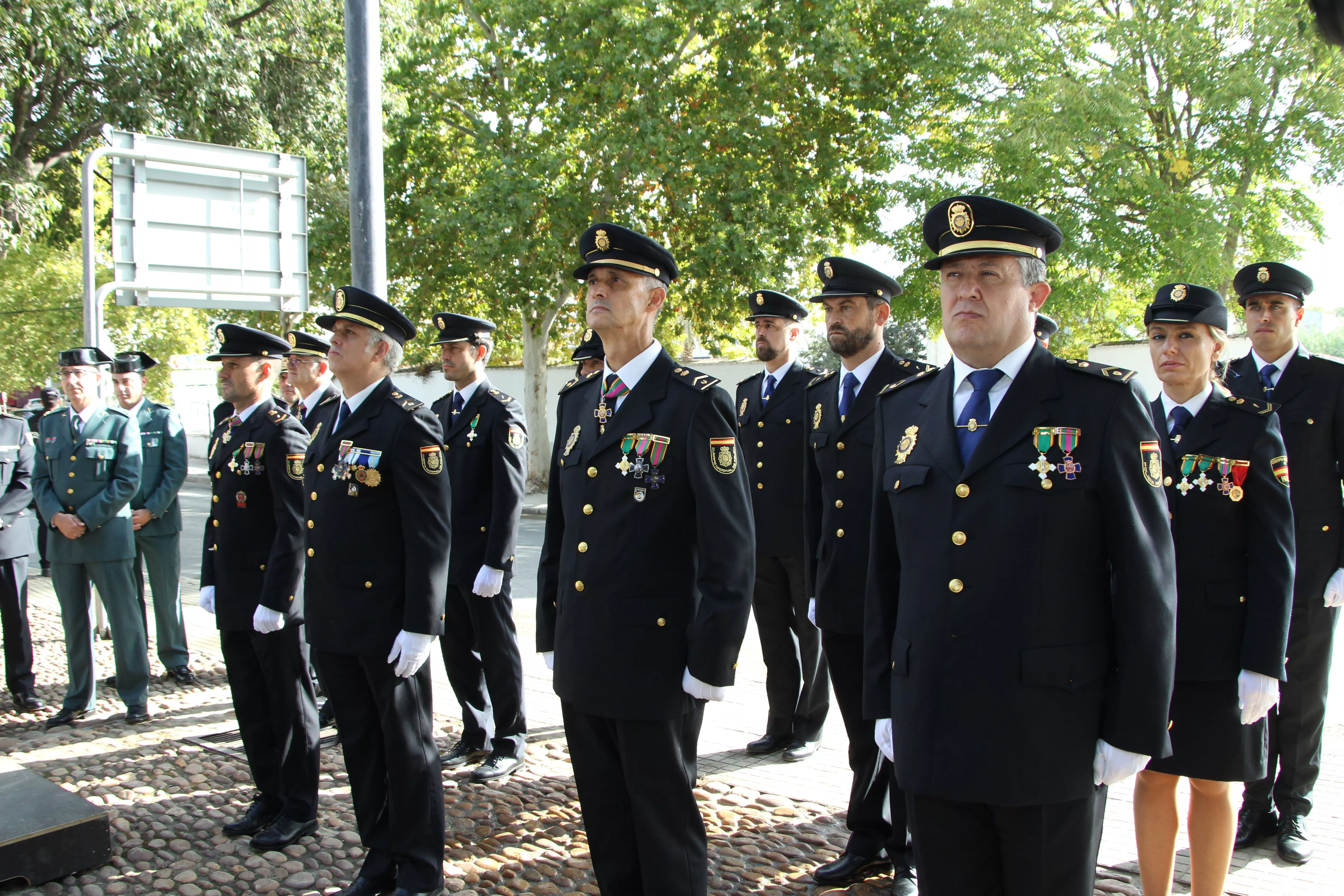 Acto de nominación de la Avenida de la Policía Nacional