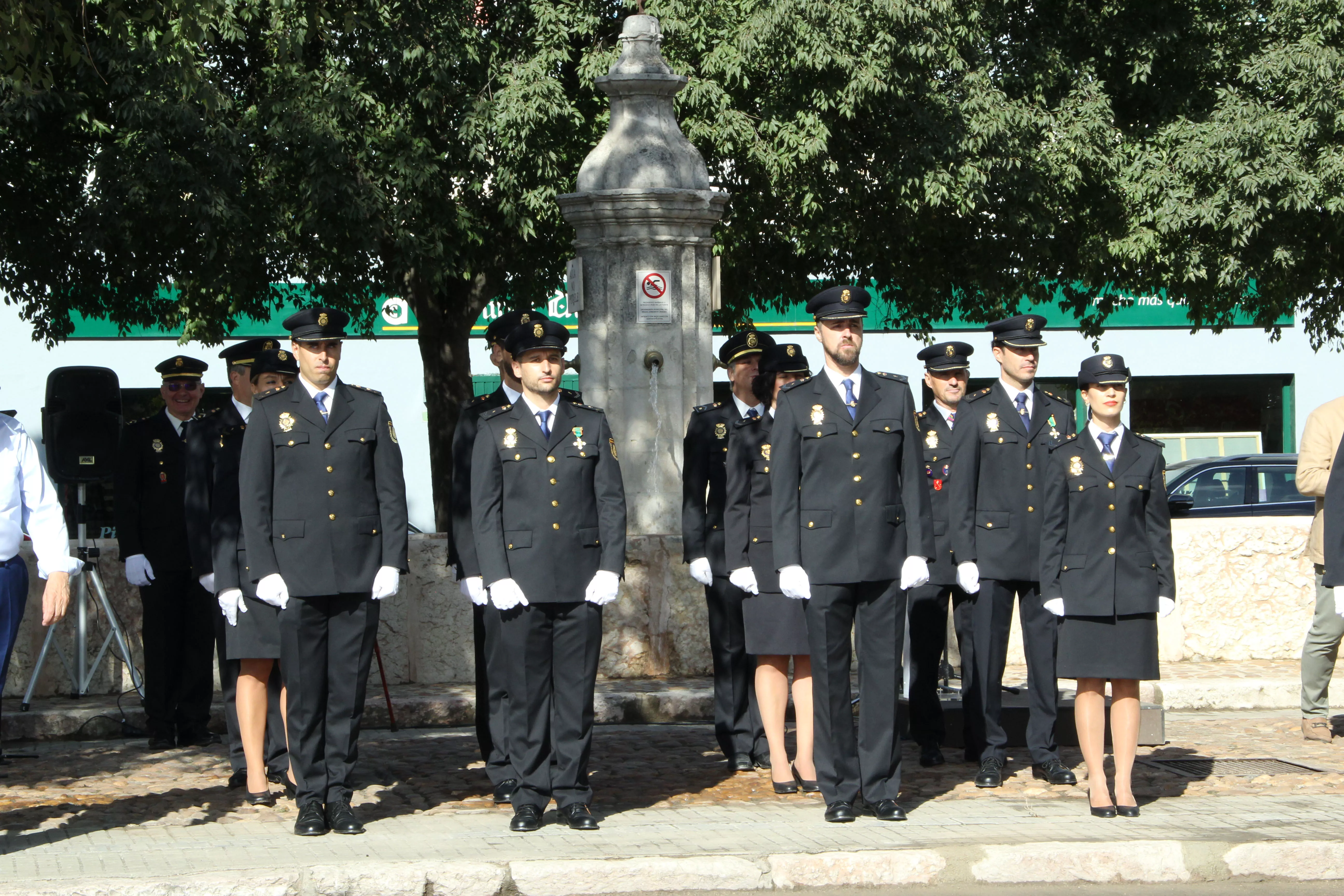 Acto de nominación de la Avenida de la Policía Nacional