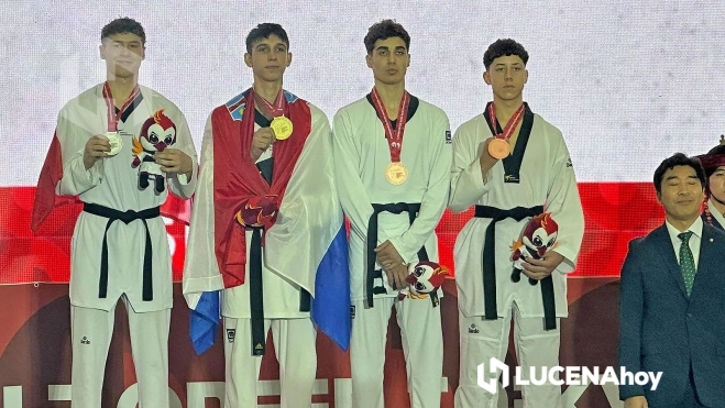 Jesús Pacheco, bronce en el mundial junior de Taekwuondo