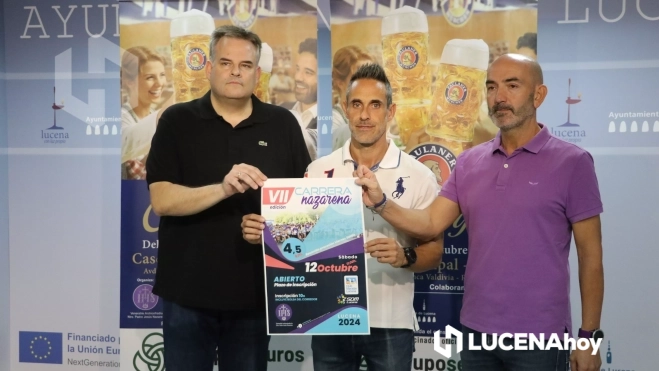 Presentación de la VII Carrera Nazarena de Lucena