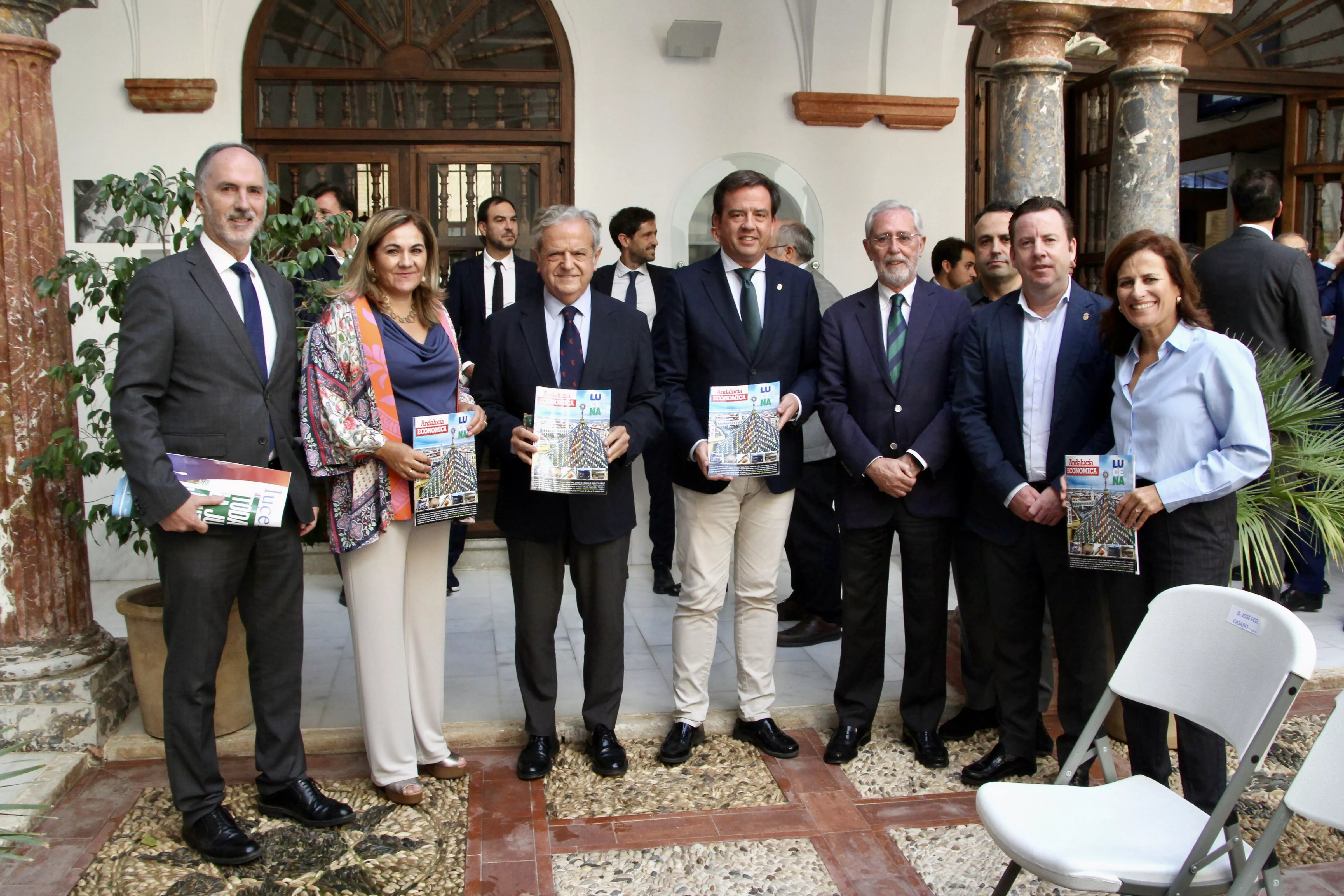 Presentación de la revista Andalucía Económica dedicada a Lucena