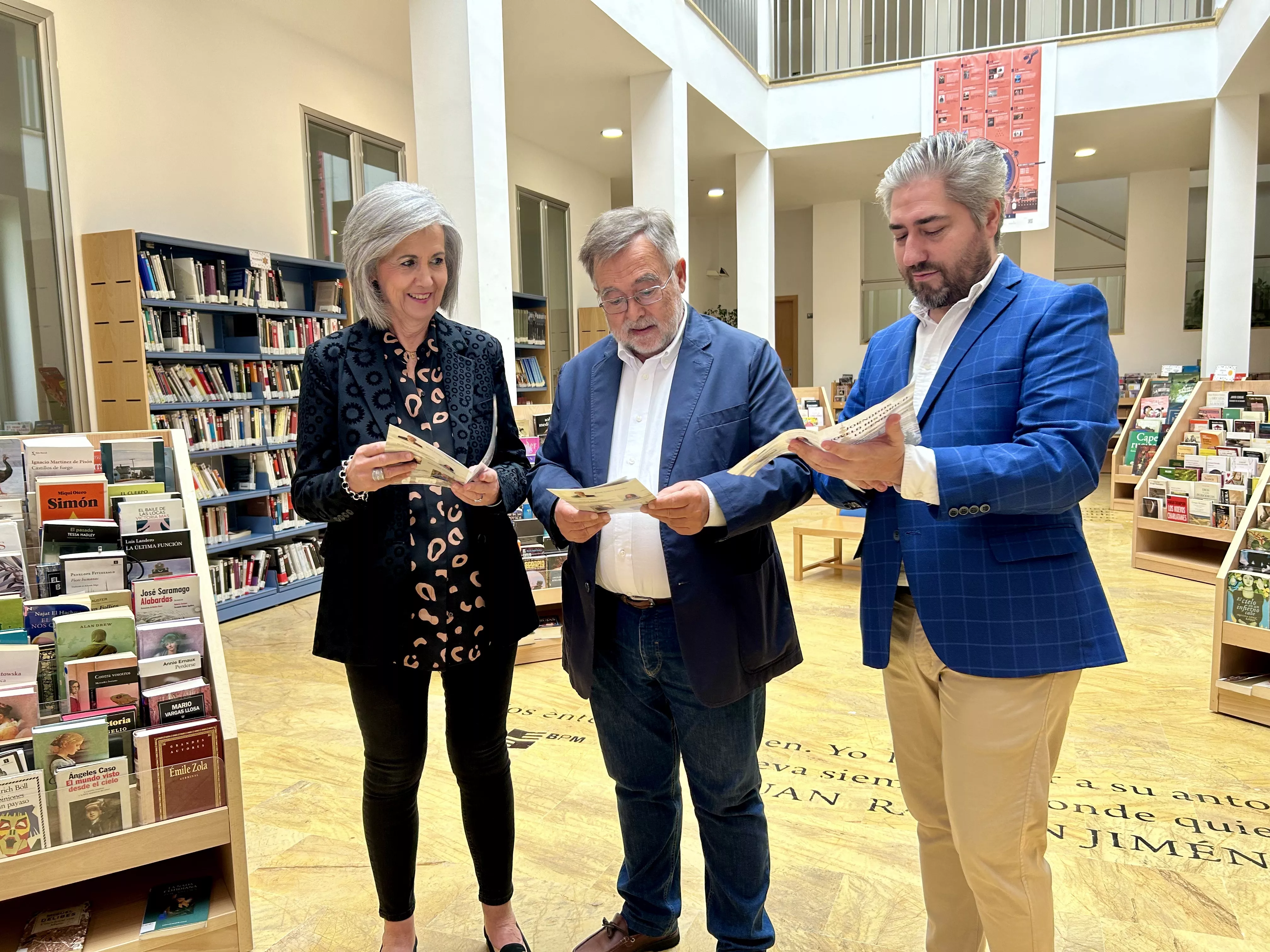 Presentación de las jornadas en la Biblioteca Municipal