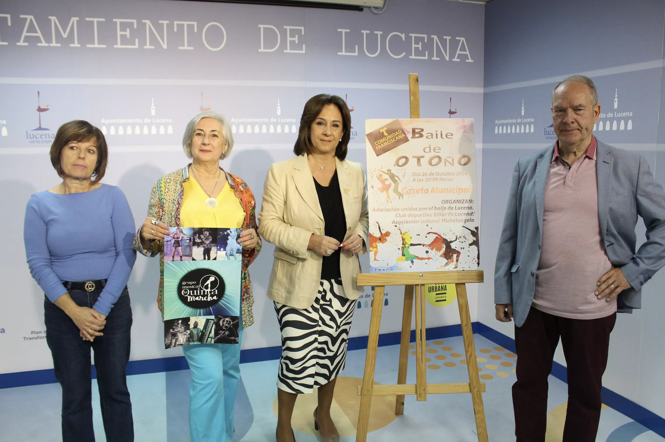 Presentación del evento solidario “Baile de Otoño”