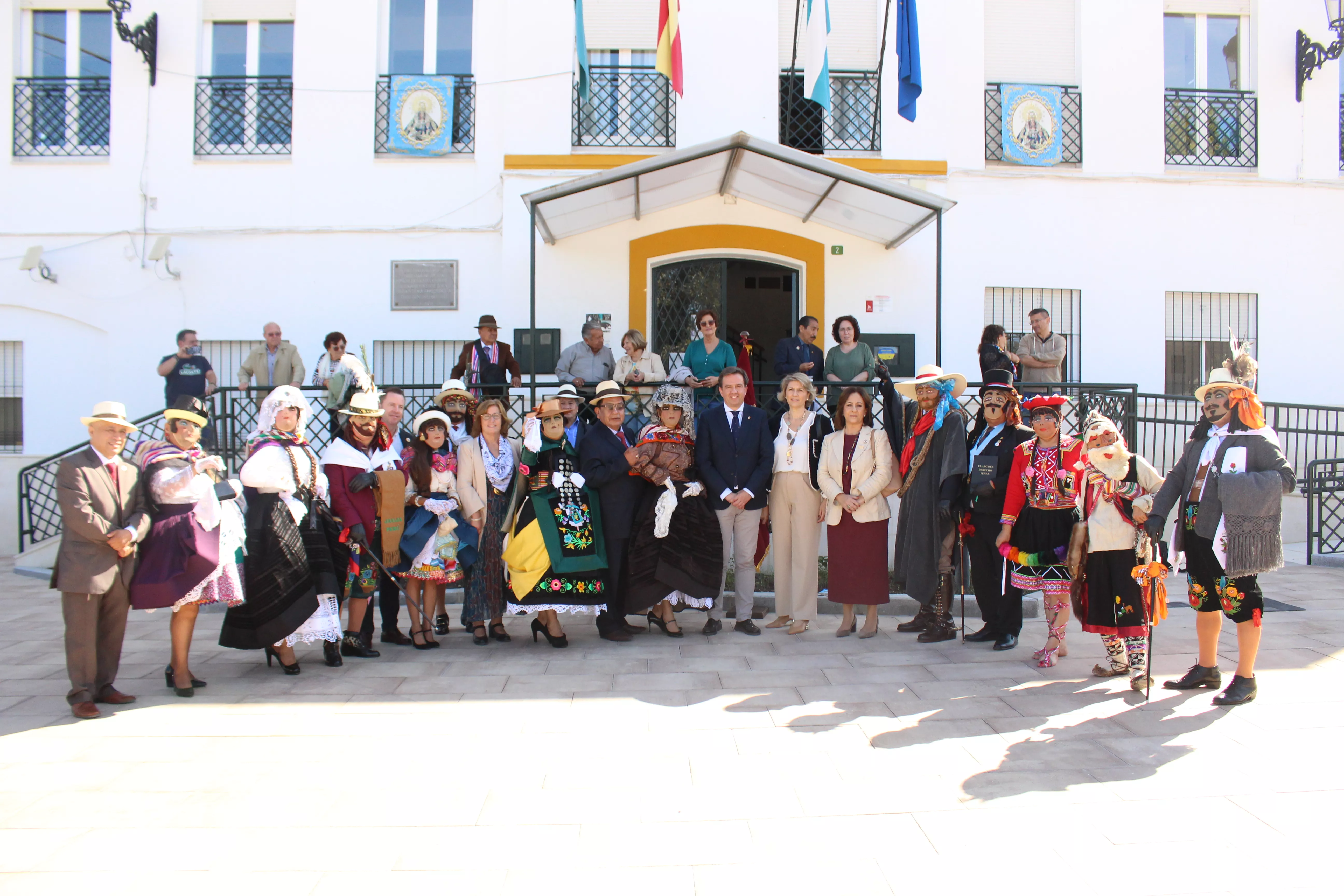 Visita delegación de Jauja en Perú