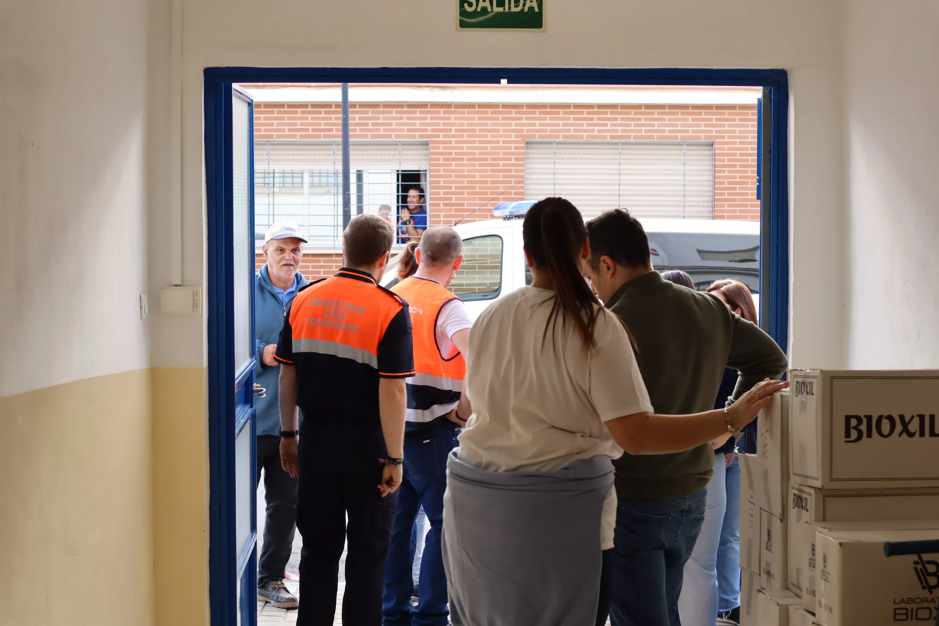 Recogida de ayuda para los afectados por la DANA en Valencia