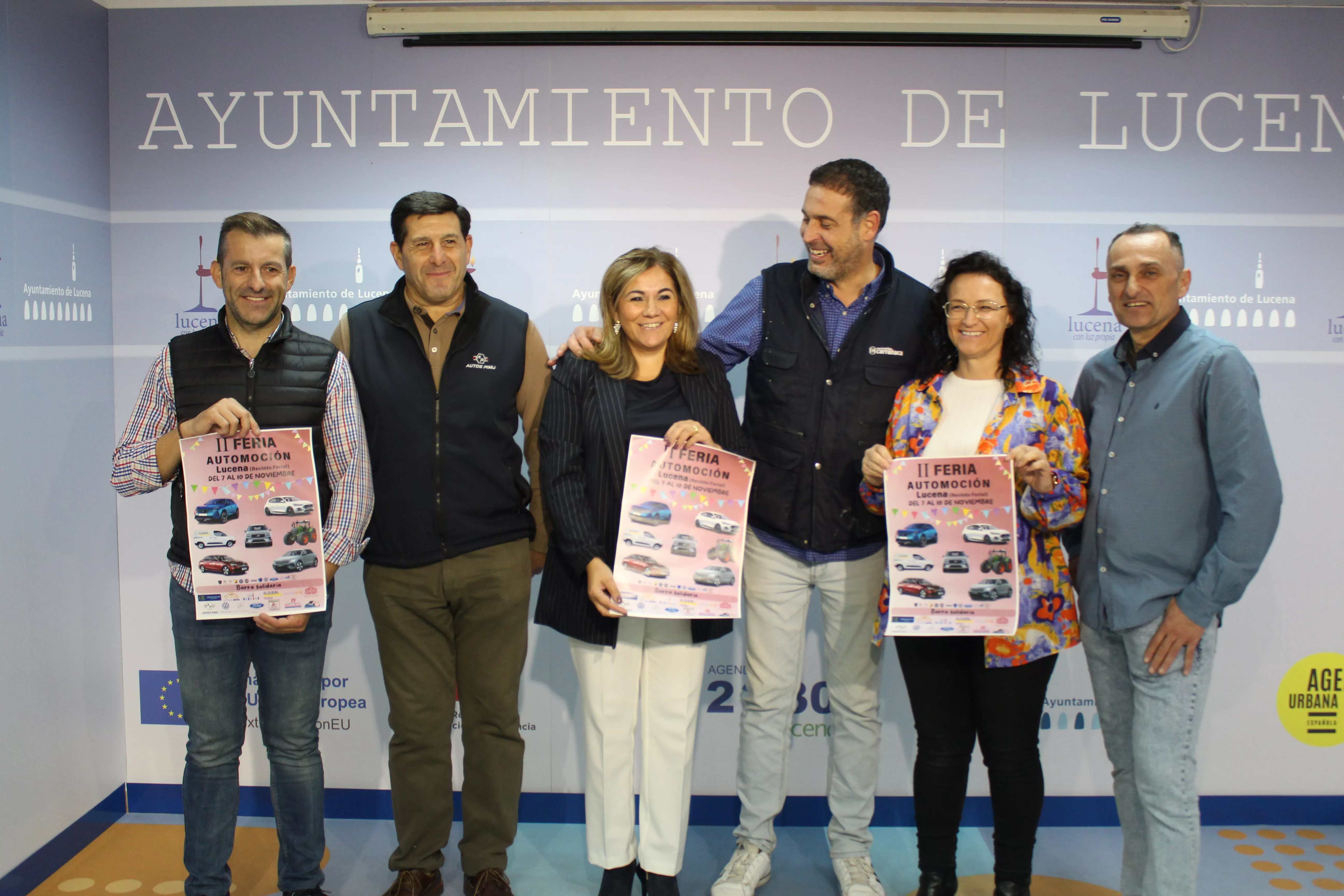 Presentación de la Feria de la Automoción promovida por Autos Pimu