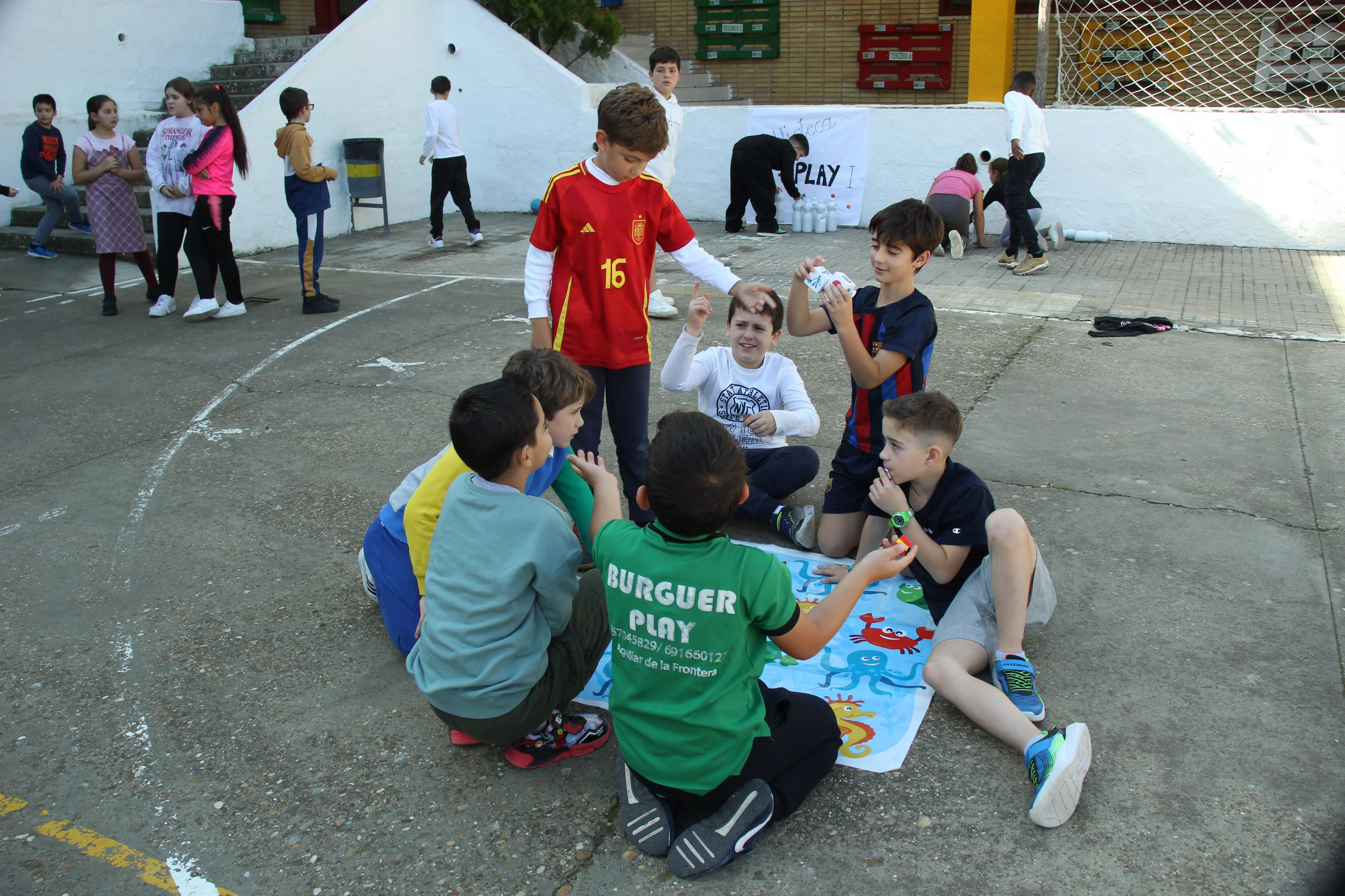 Celebración del día de las Bibliotecas Escolars en el CEIP El Prado de Lucena