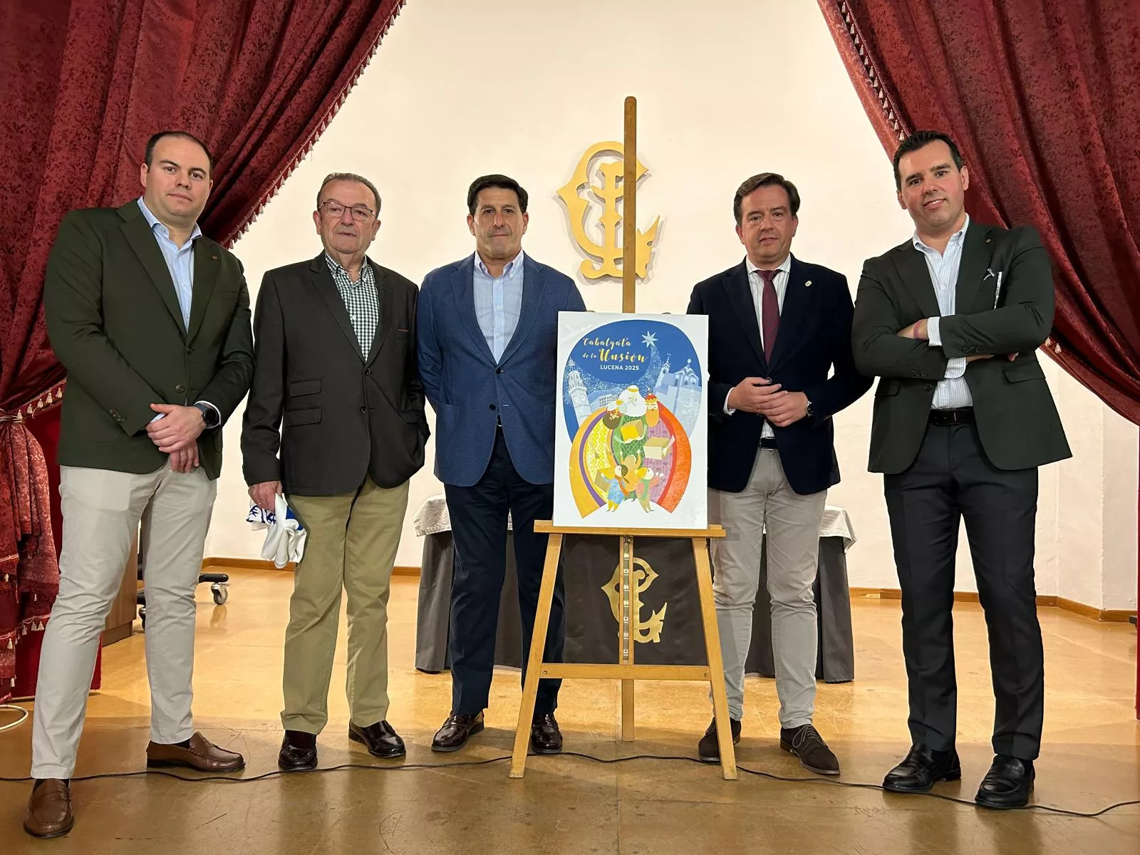 Presentación del cartel ganador de la Cabalgata de la Ilusión 2025