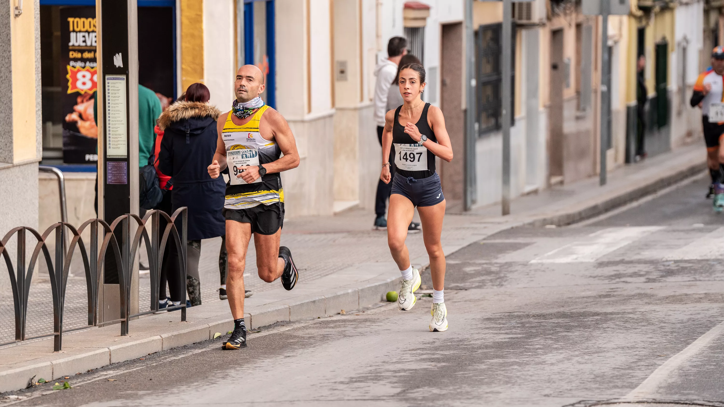 Carrera popular 2024   Recorrido urbano. FOTO: Jesus Cañete